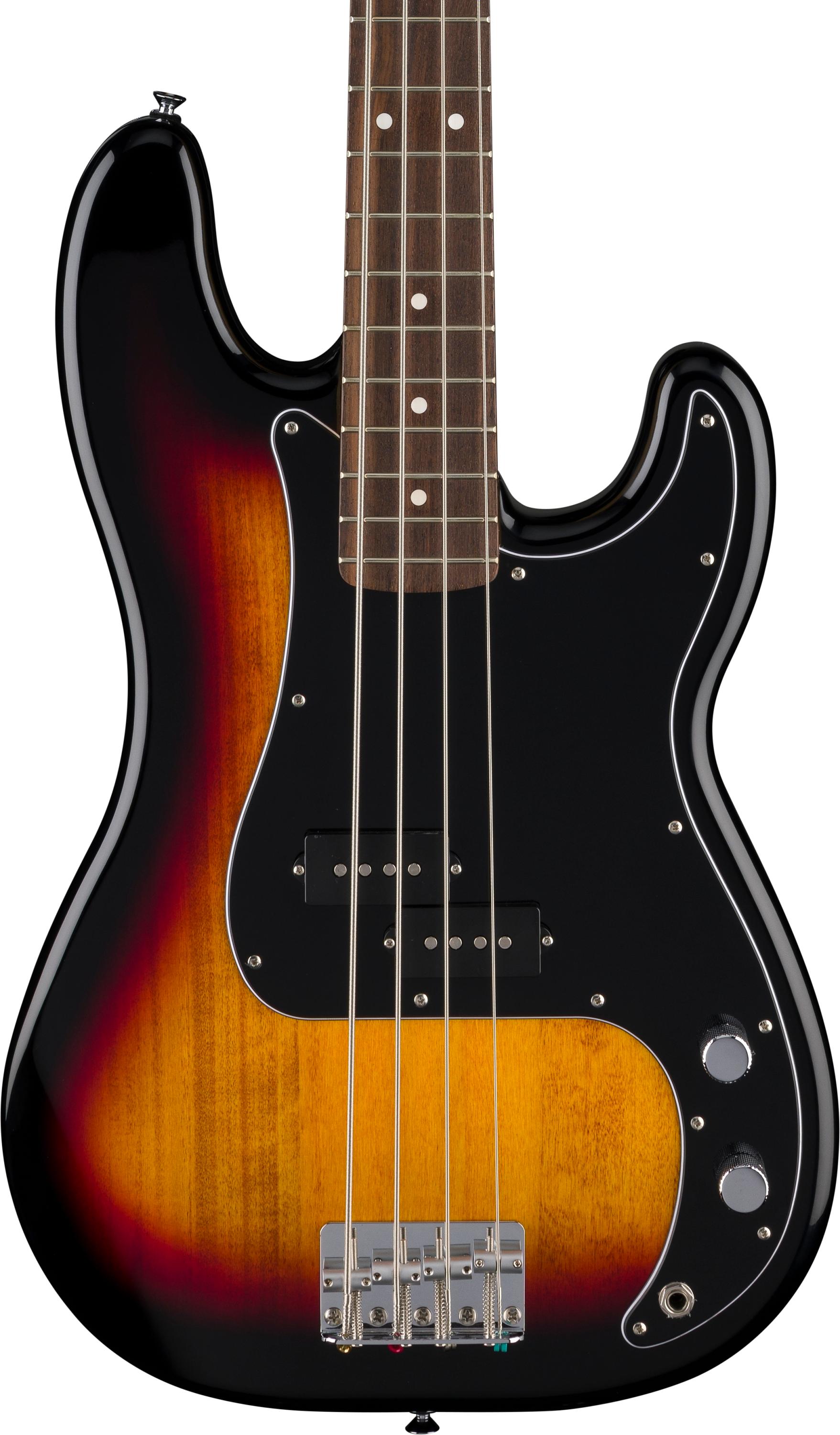 Fender Standard Series Precision Bass Guitar in 3-Tone Sunburst - 0266641500 (4).jpg