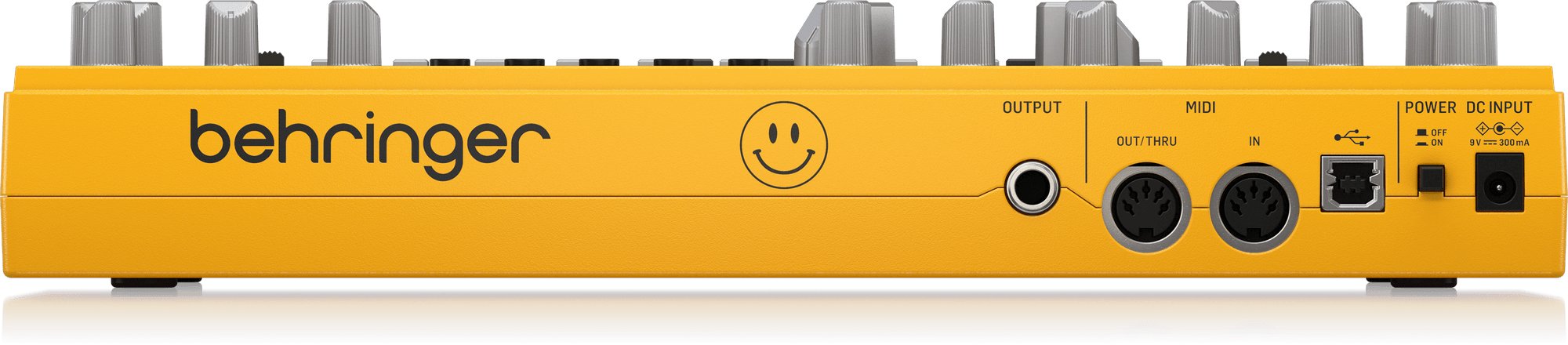 Behringer TD-3 Analogue Bass Line Synthesizer in Yellow - 472927-TD-3-AM_P0ECM_Rear_XL.jpg