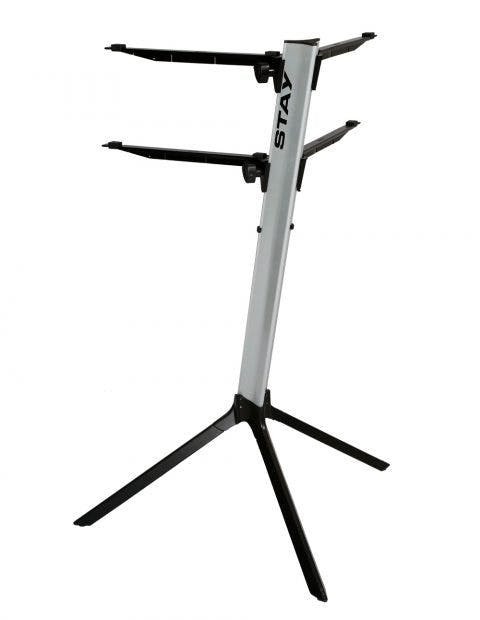 STAY Keyboard Stand SLIM 2-Tiers in Silver - 307367-Slim-1100-2-Silver-2-1-480x620.jpg