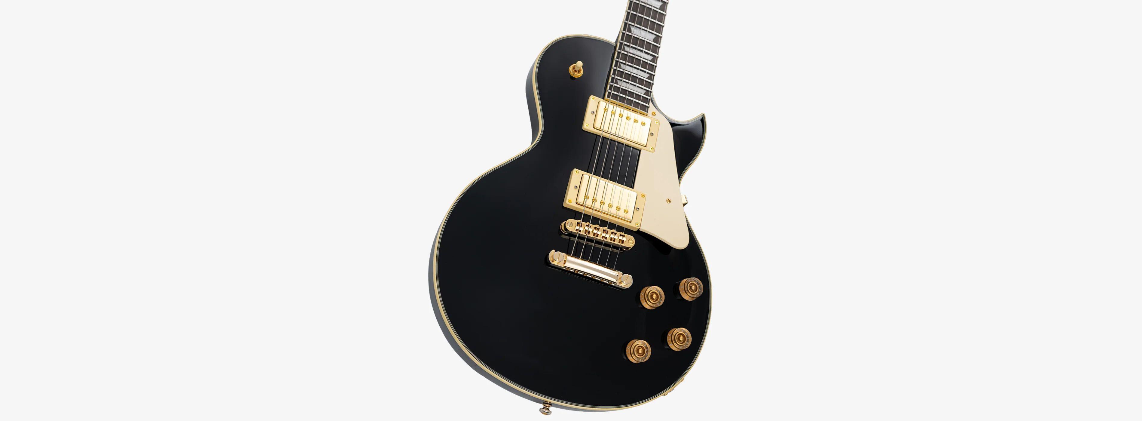 Sire Larry Carlton L7 New Gen Gold Hardware Electric Guitar in Black