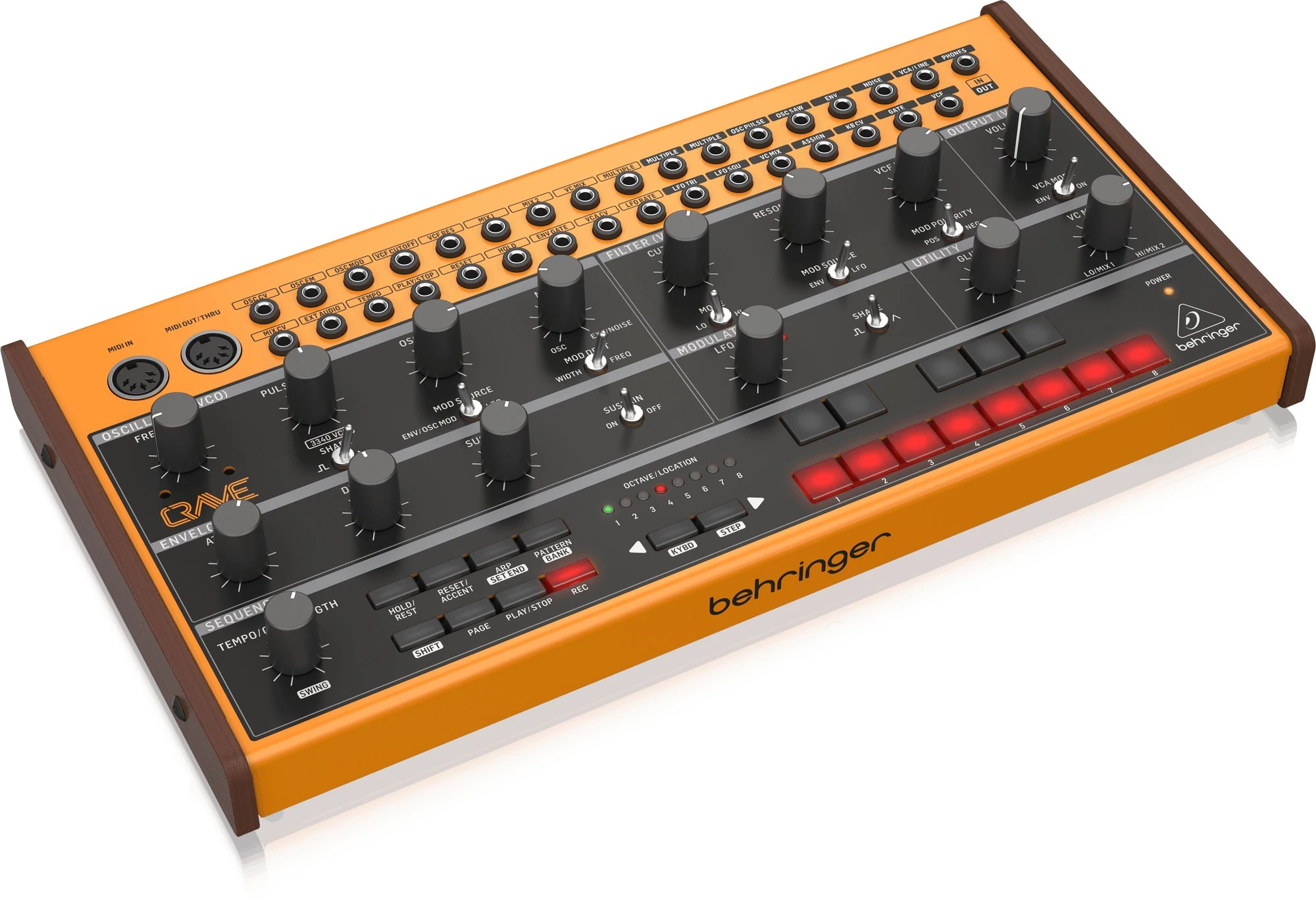 Behringer Crave Analogue Semi-Modular Synthesizer with 32-step Sequencer - 358549-CRAVE_P0DPX_Left_XL.jpg