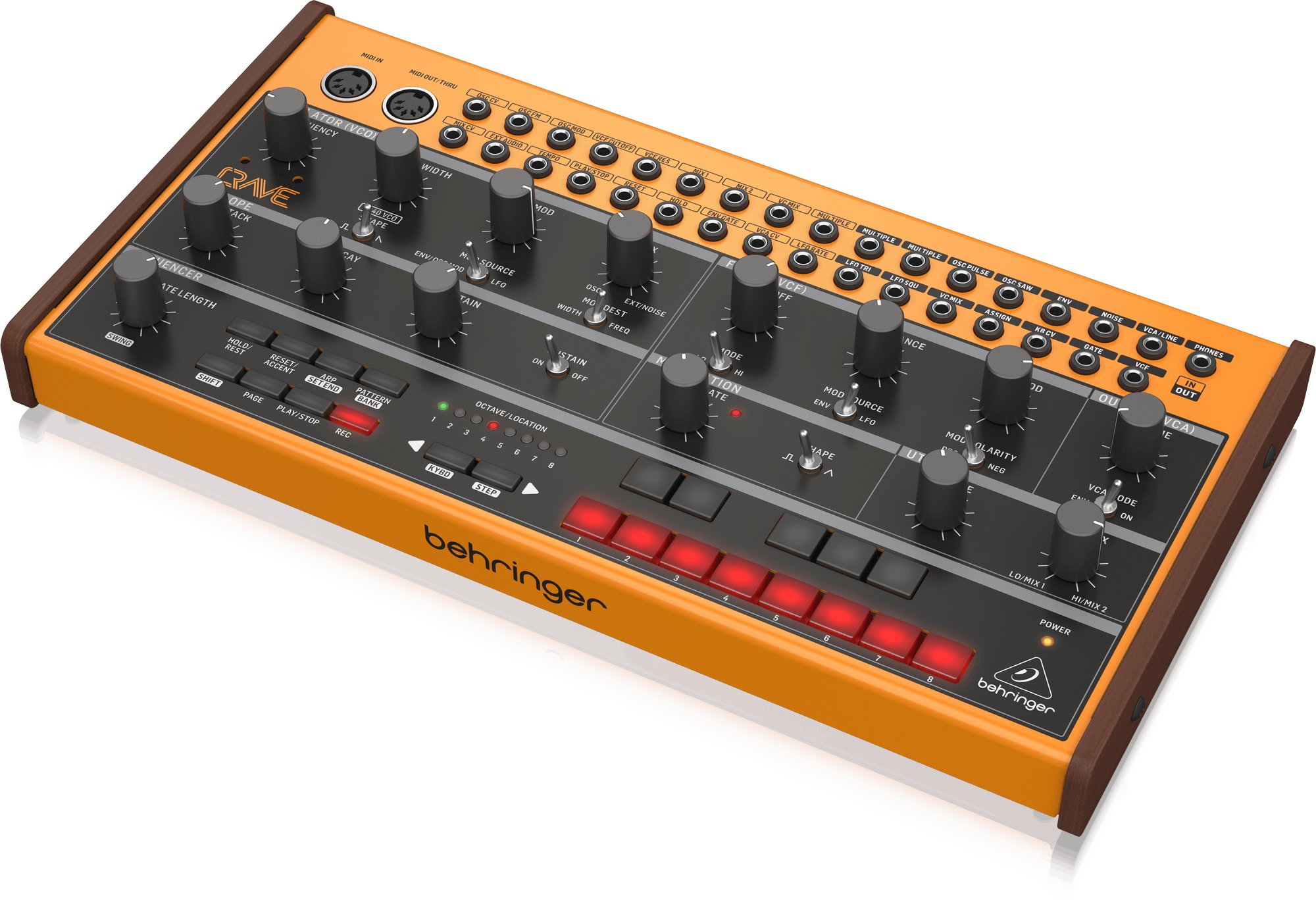 Behringer Crave Analog Semi-Modular Synthesizer with 32-step Sequencer - 358551-CRAVE_P0DPX_Right_XL.jpg
