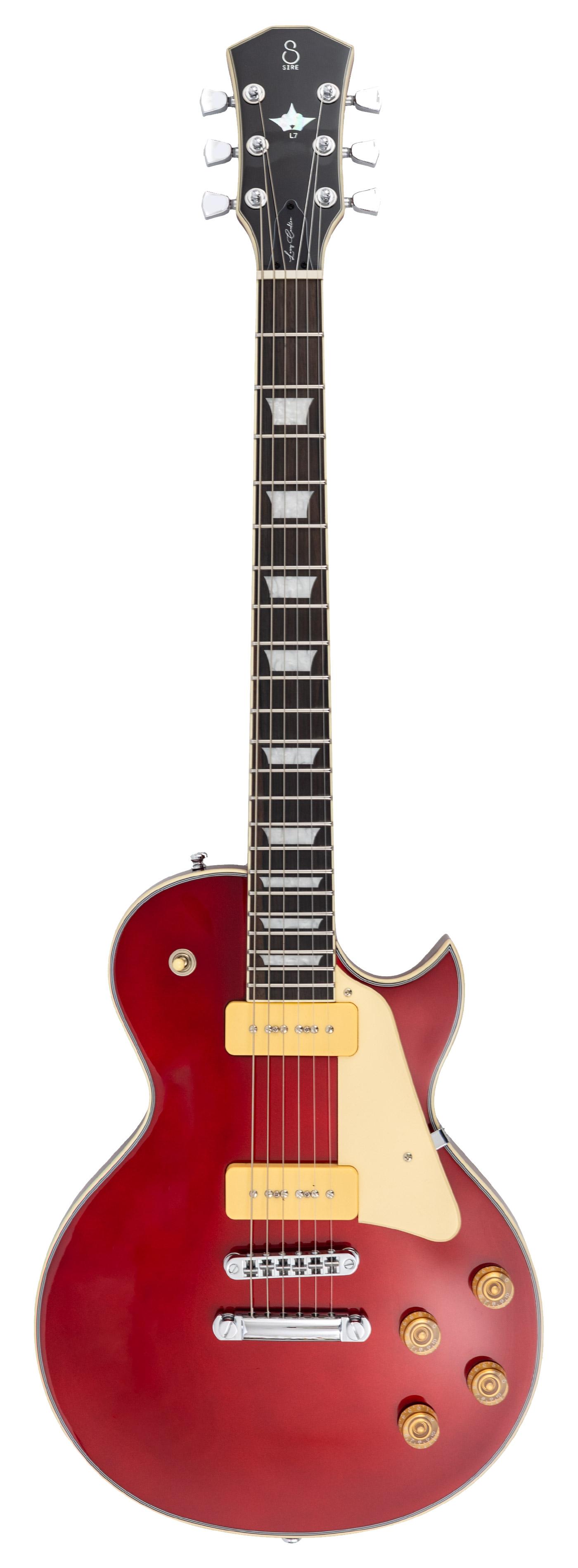 Sire Larry Carlton L7V New Gen Electric Guitar in Candy Apple Red - L7VCAR-2.jpg