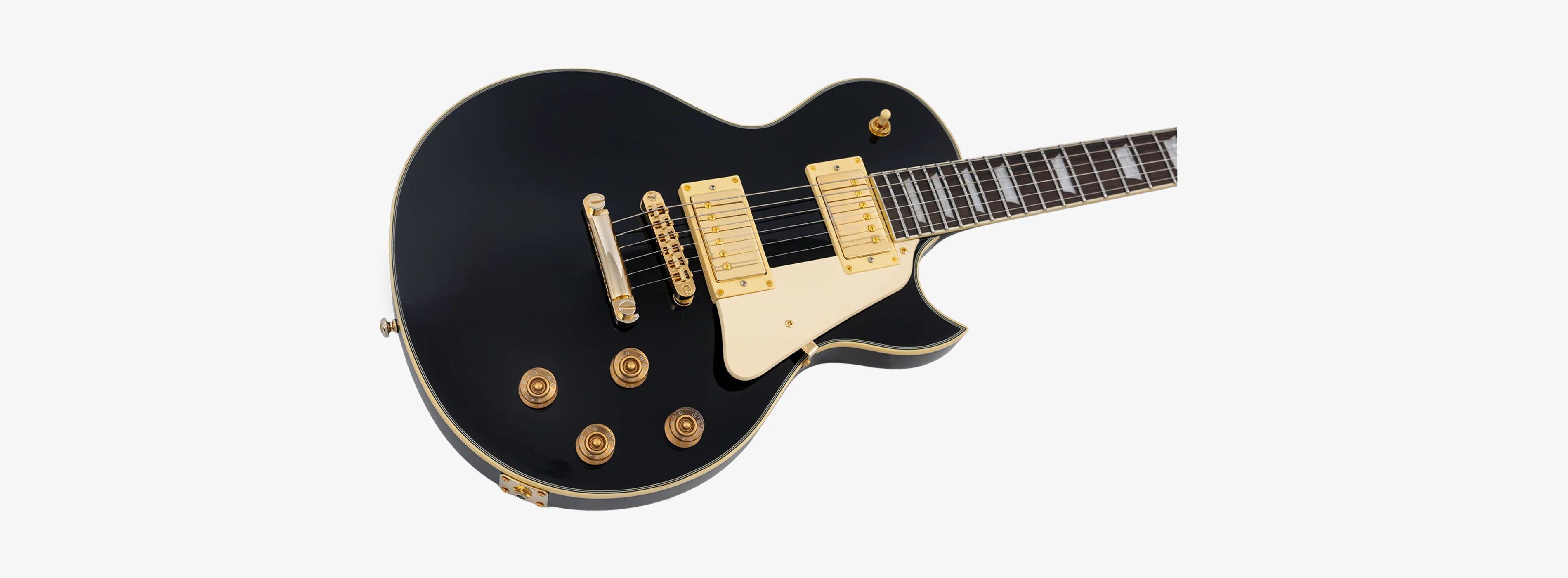 Sire Larry Carlton L7V New Gen Gold Hardware Electric Guitar in Black