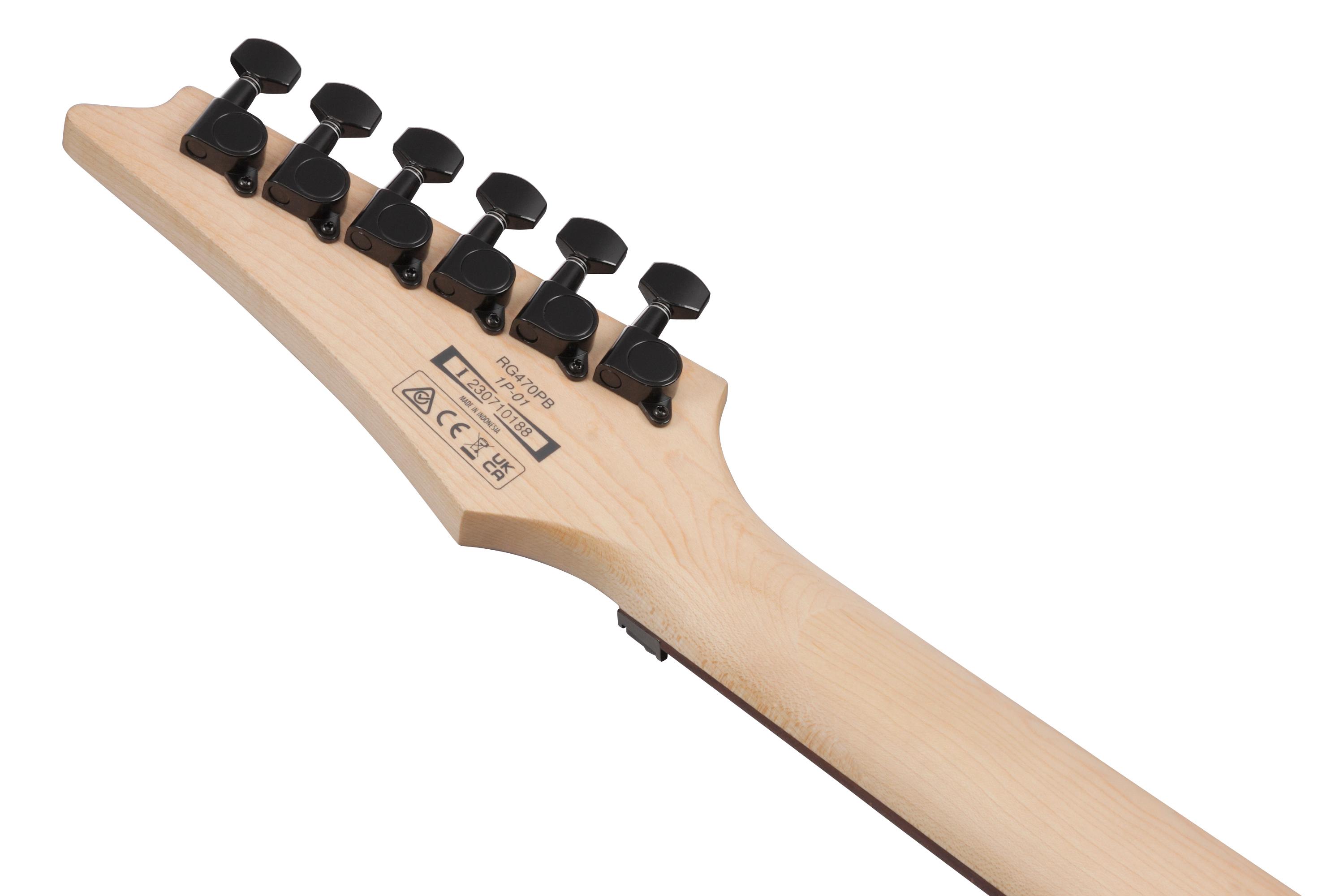 Ibanez RG Series with Poplar Burl Top in Red Eclipse Burst - RG470PB_REB_1P_02_K.jpg