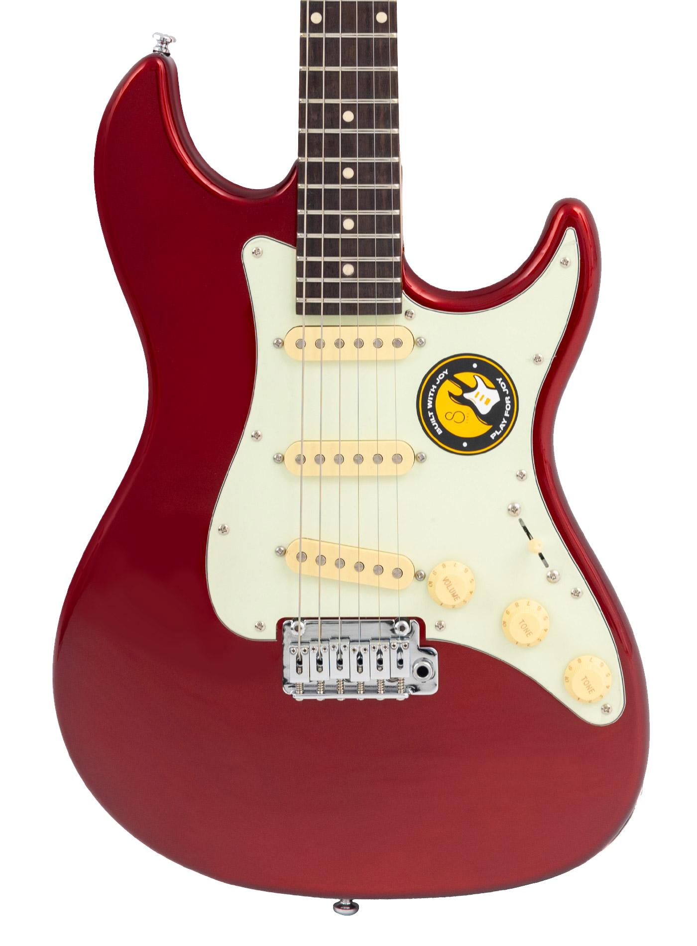 Sire Larry Carlton S3 New Gen Electric Guitar in Candy Apple Red - S3CAR-2 1.jpg