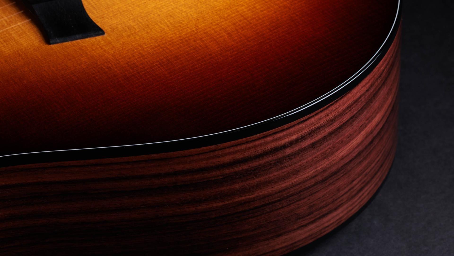 Taylor 217e-SB Plus Electro Acoustic in Sunburst - Taylor-217e-SB-Plus-LTD-2210113309-gallery-06-2023.jpg