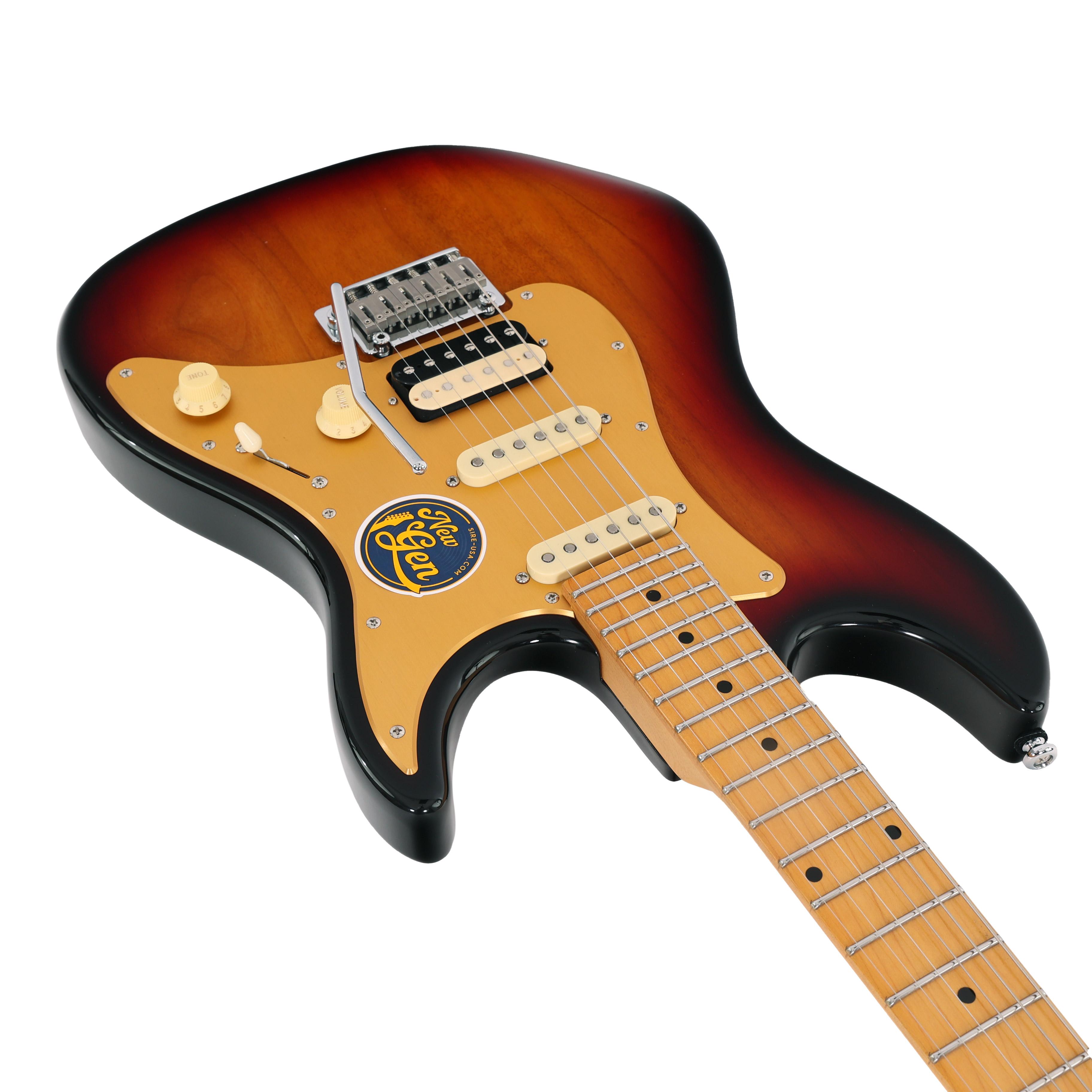 Sire Larry Carlton S7 HSS New Gen Electric Guitar in 3TS Maple Neck - S7-HSS-3TS-(8).jpg