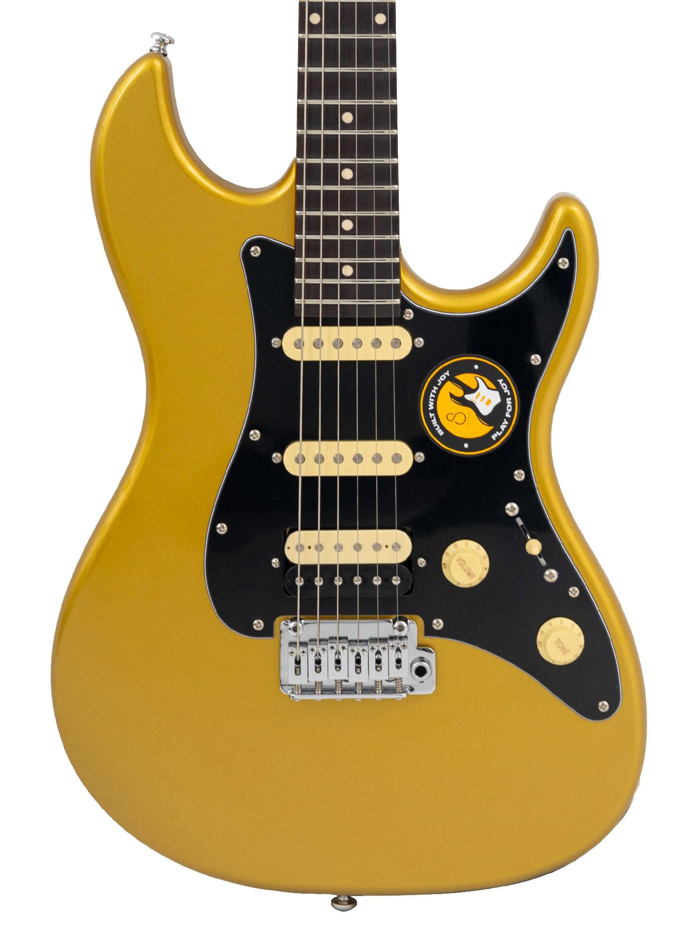 Sire Larry Carlton S3 HSS New Gen Electric Guitar in Metallic Gold - S3HSSMGO-2 1.jpg