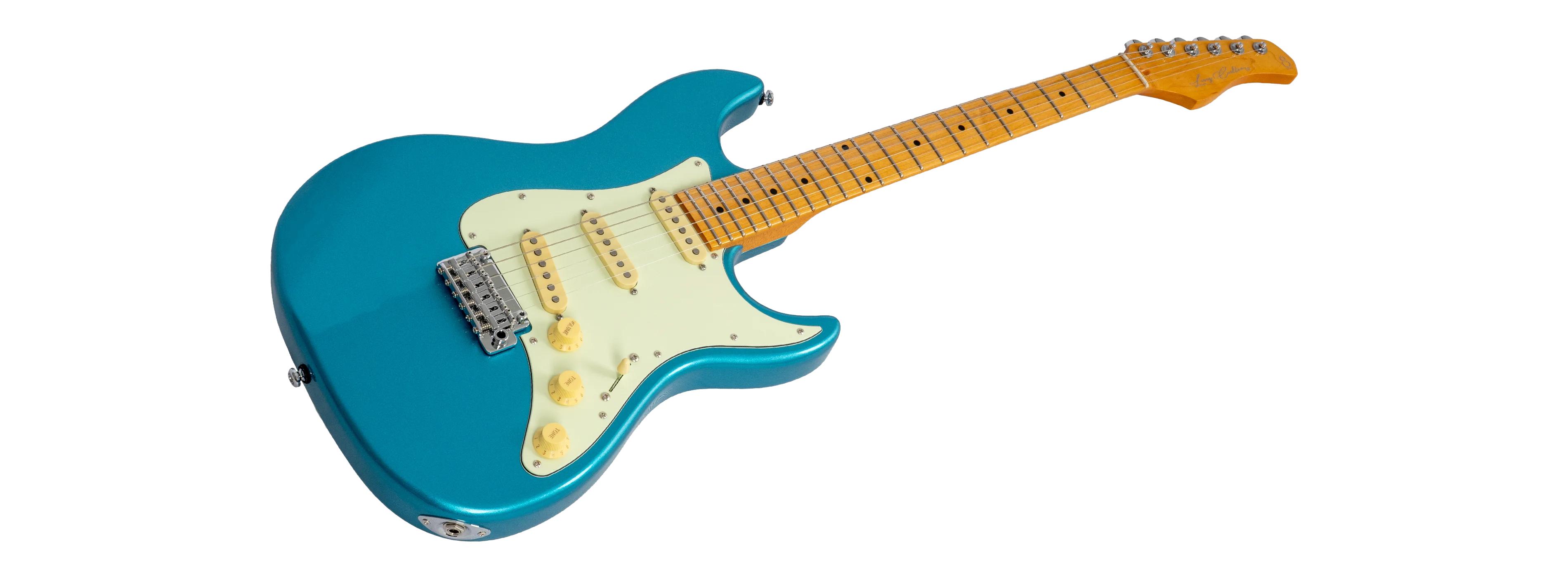 Sire Larry Carlton S7 New Gen Electric Guitar in Tidepool Maple Neck - S7_TP_3.jpg