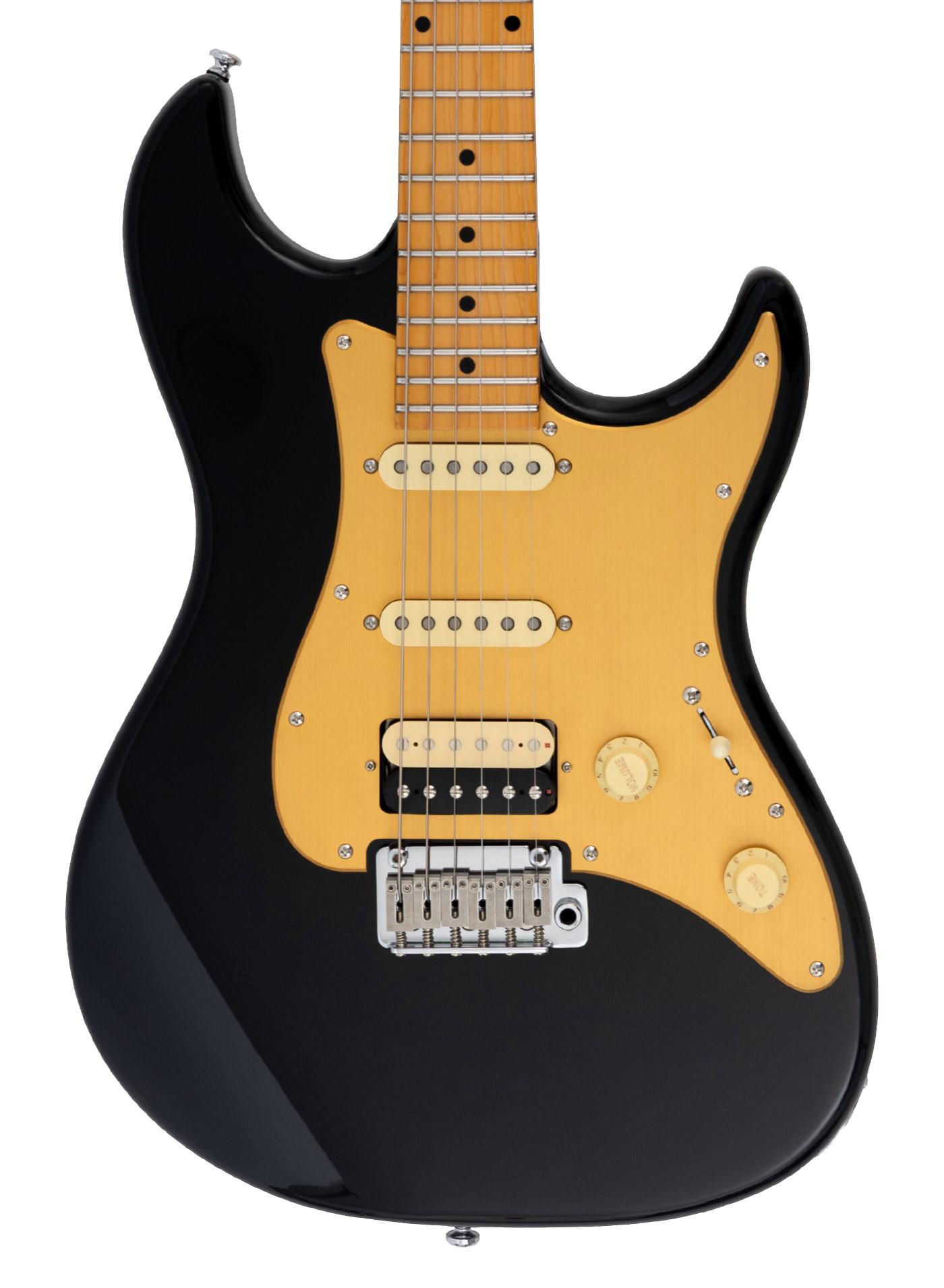 Sire Larry Carlton S7 HSS New Gen Electric Guitar in Black Maple Neck - S7HSSBK-2 1.jpg