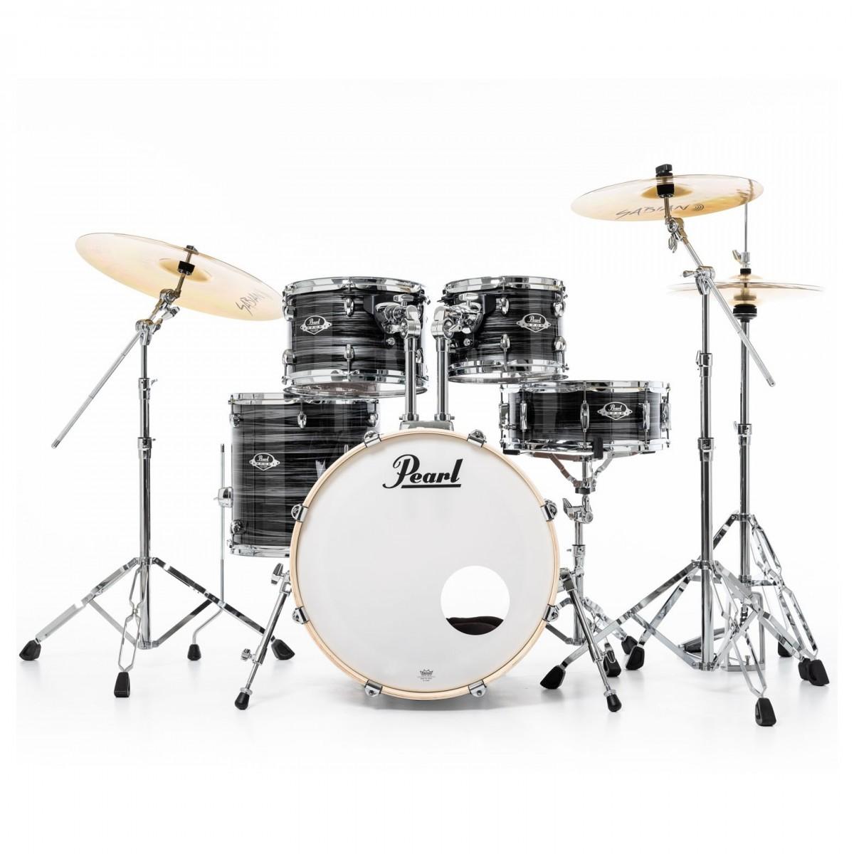 Pearl Export 20" Acoustic Drum Kit in Graphite Silver Twist - EXX705NBRC778 1.jpg