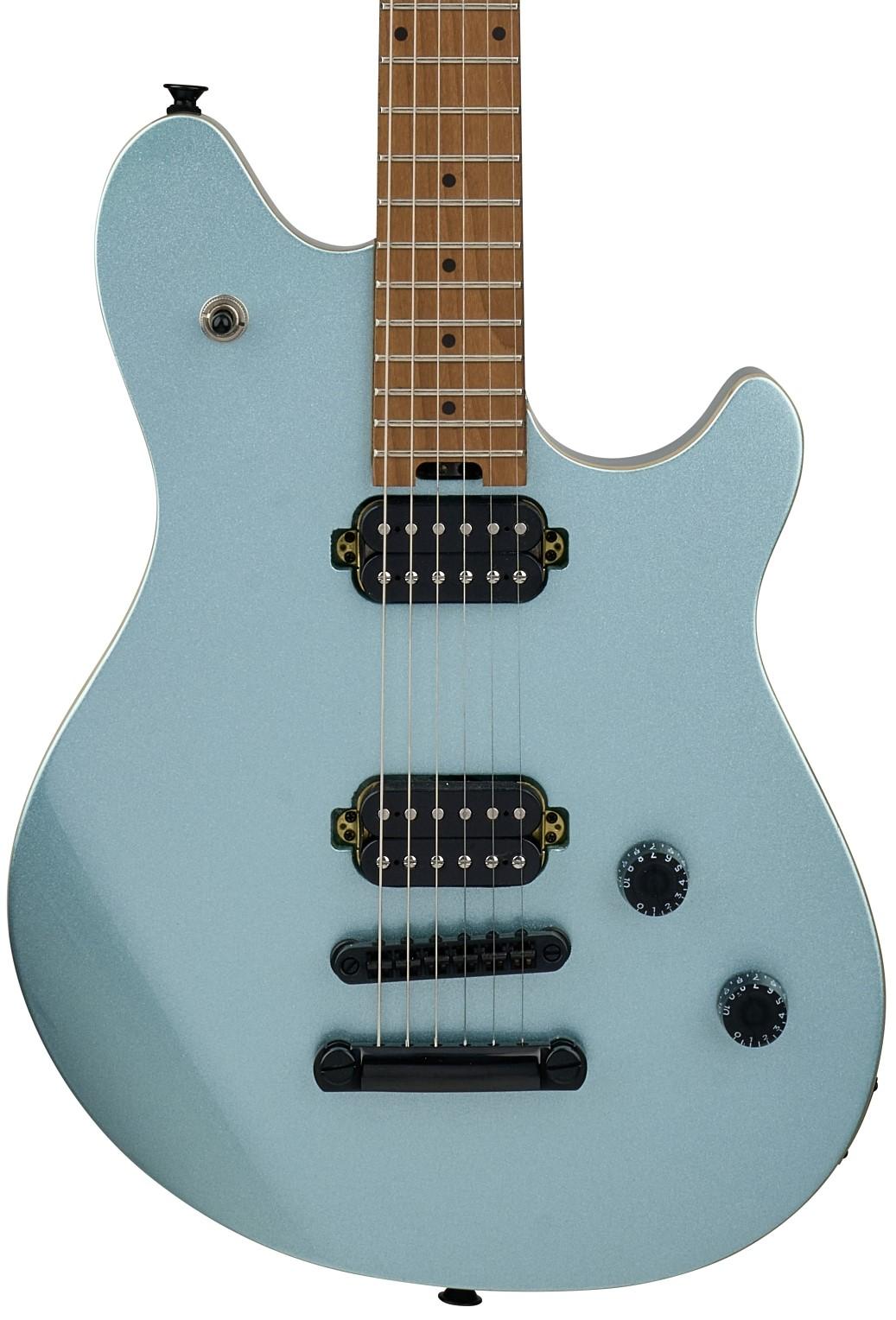 EVH Wolfgang Standard TOM Guitar In Sea Foam Pearl Metallic, Baked Maple Board - 5107005549_evh_ins_frt_1_rr.jpg