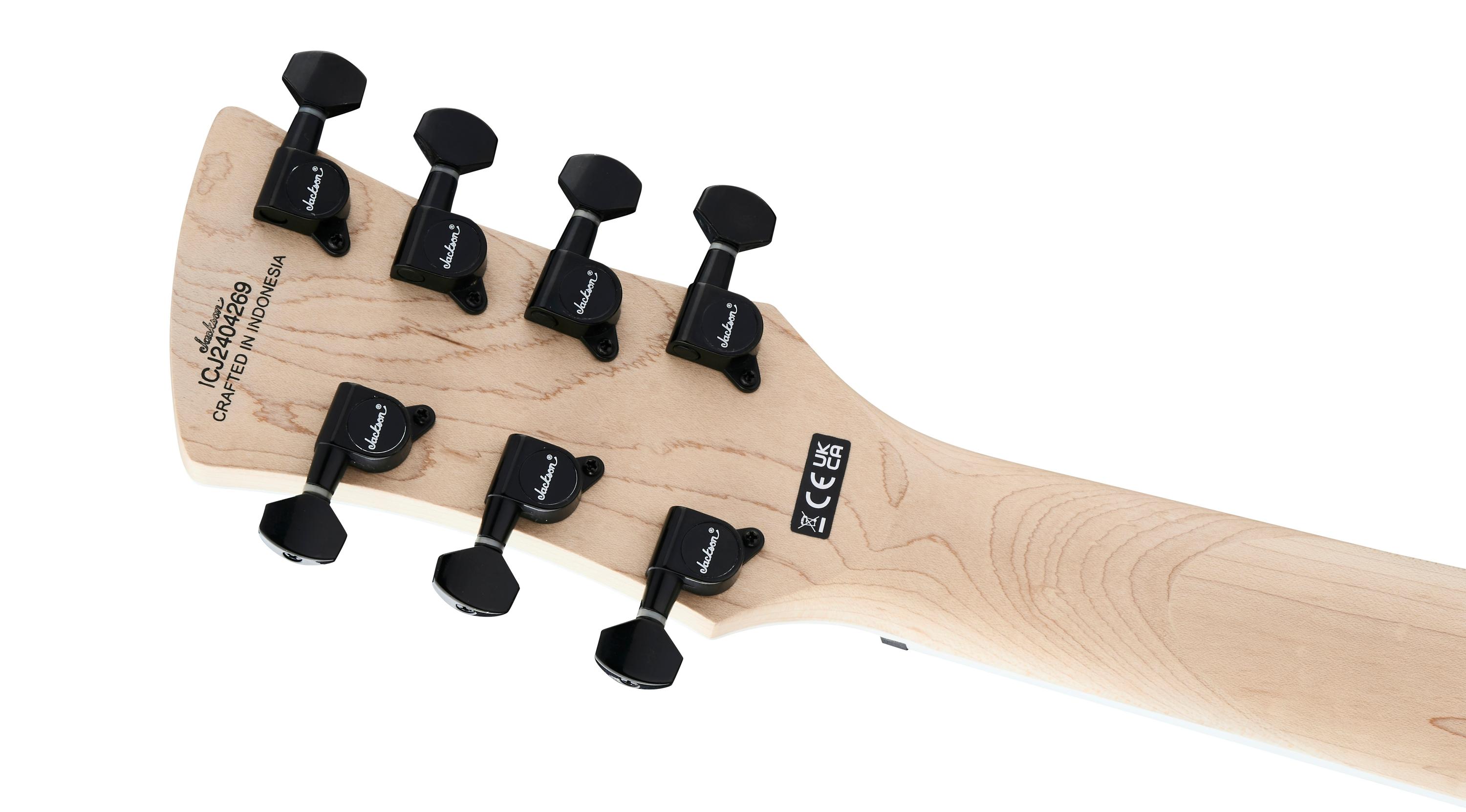 Jackson X Series Surfcaster HT7 Guitar In Metallic Black