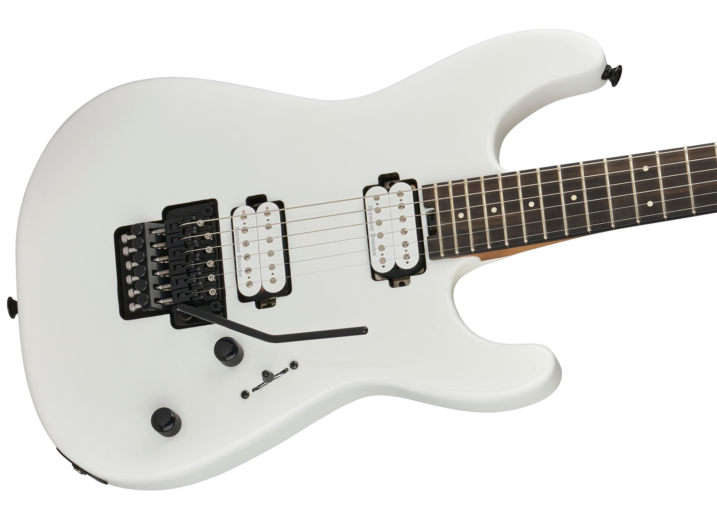 Charvel Pro-Mod Plus San Dimas Style 1 HH FR Guitar In Snow White
