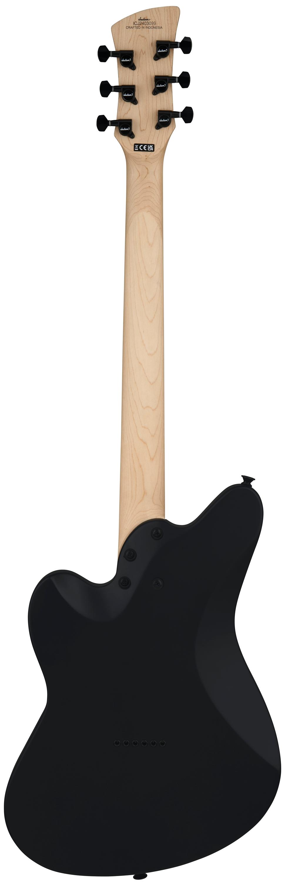Jackson X Series Surfcaster HT6 Guitar In Satin Black - 2919908568_jac_ins_bck_1_rl.jpg