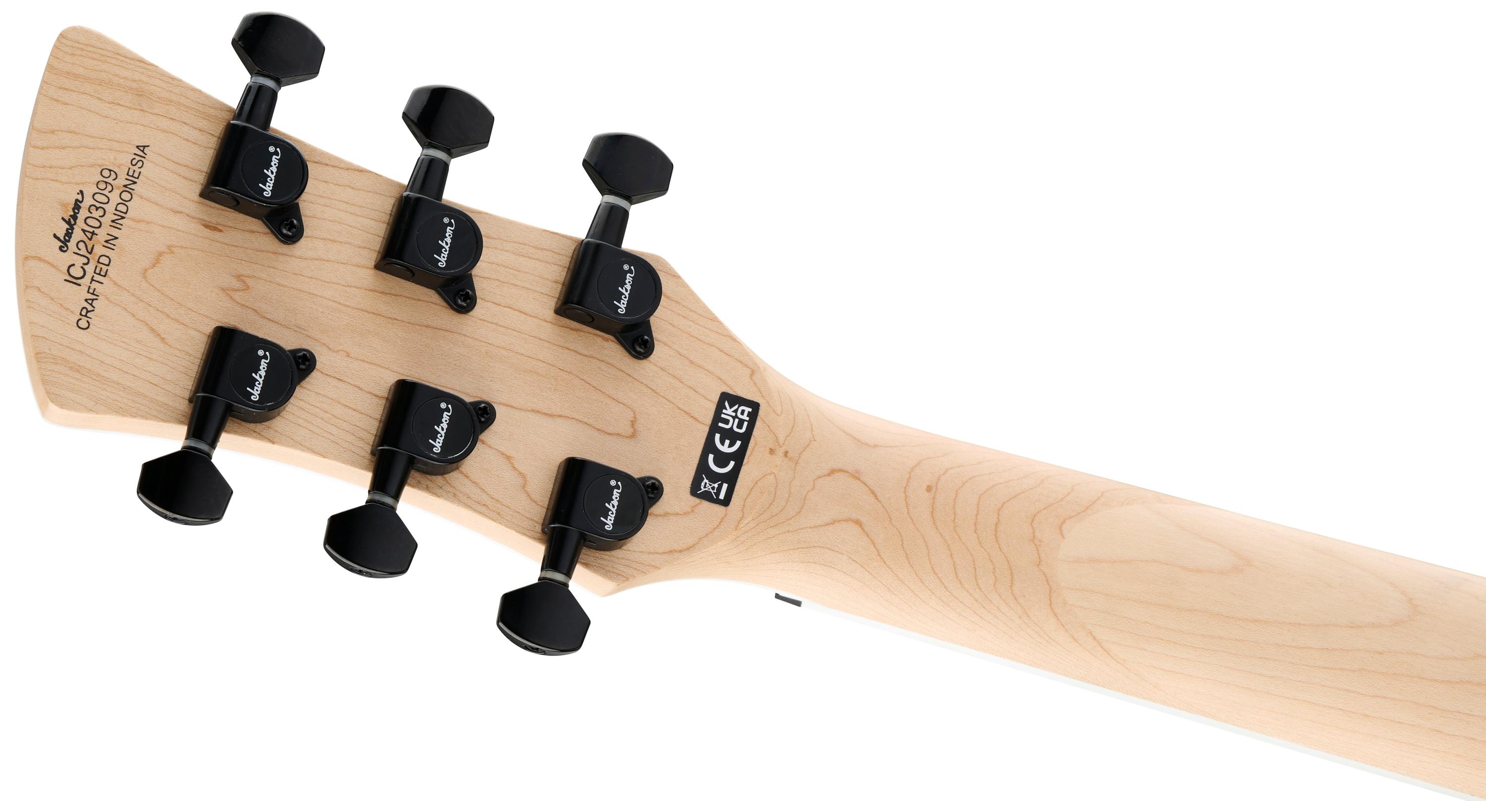 Jackson X Series Surfcaster HT6 Guitar In Satin Black - Andertons