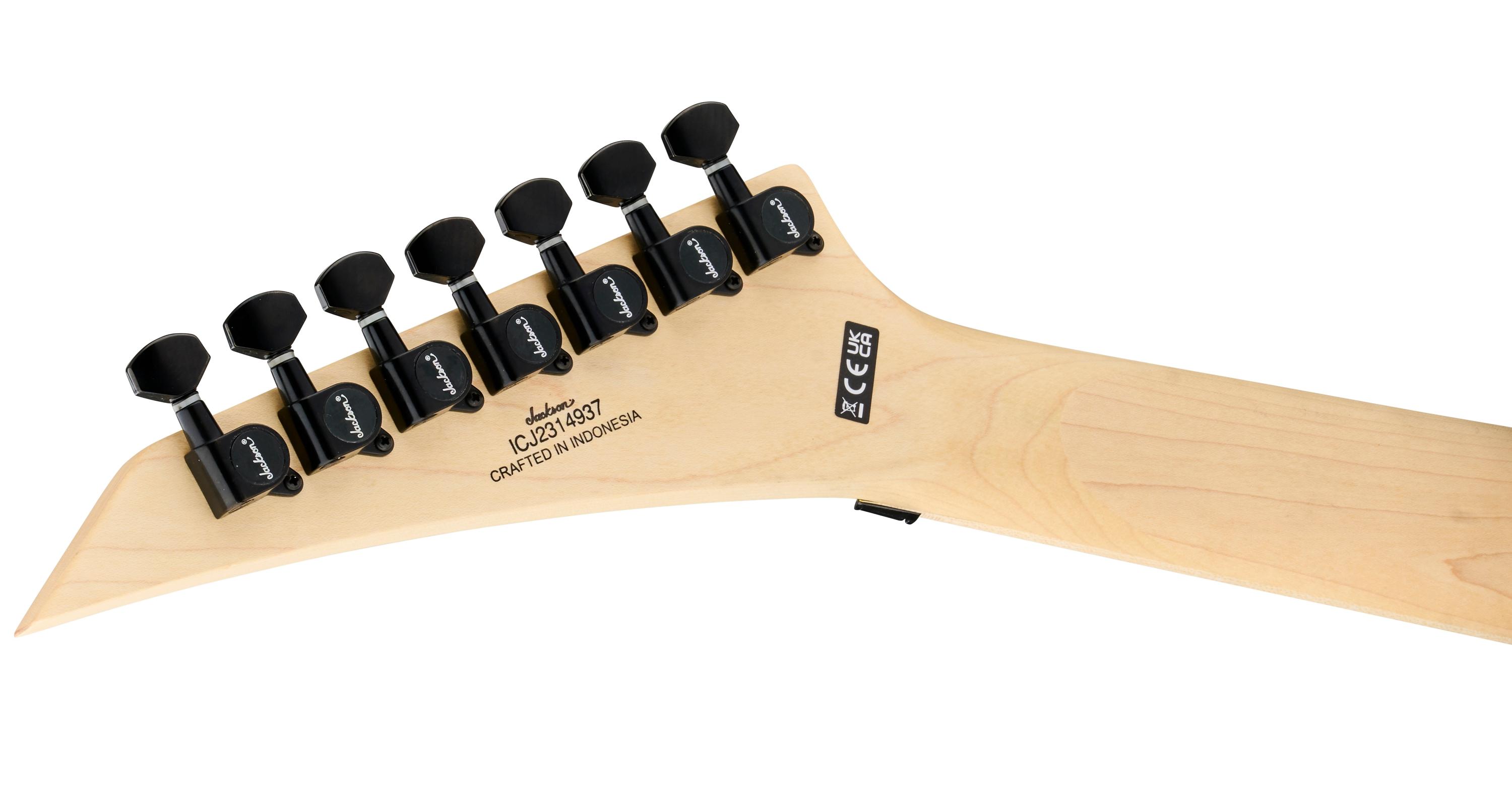 Jackson Pro Series Signature Dave Davidson Warrior WR7 Guitar In Ferrari Yellow, Maple Board - 2916507504_jac_ins_hbk_1_nr.jpg