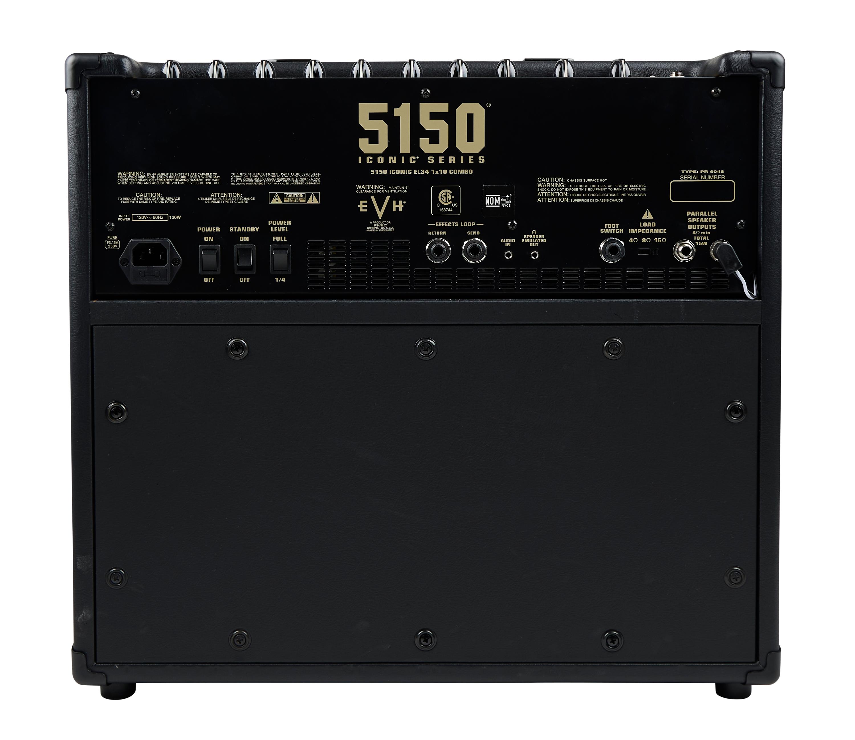EVH 5150 Iconic Series 15W EL34 1X10 Valve Amp Combo In Black - 2258106000_evh_amp_bck_1_nr.jpg