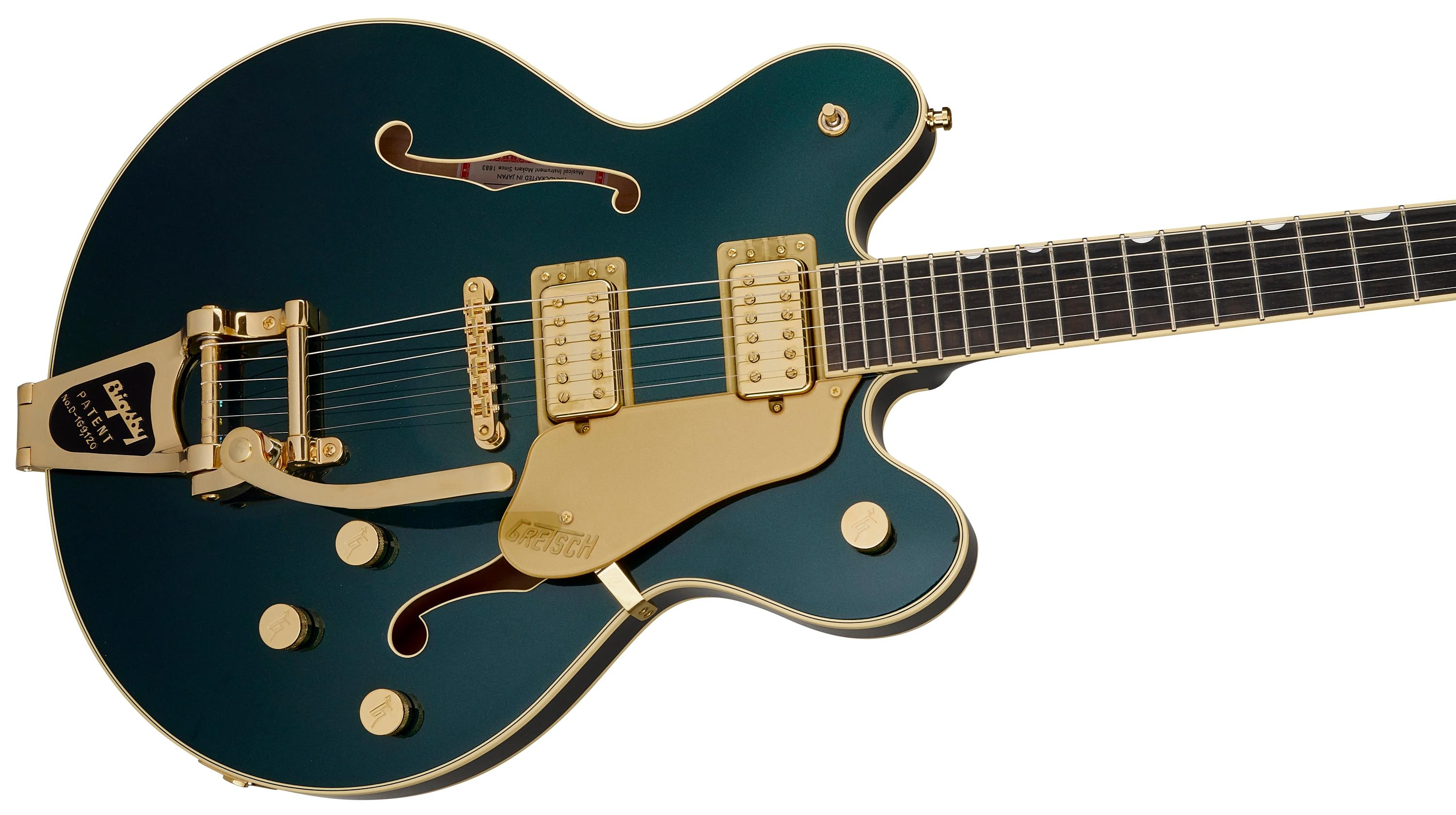 Gretsch Broadkaster LX Center Block Bigsby Guitar In Cadillac