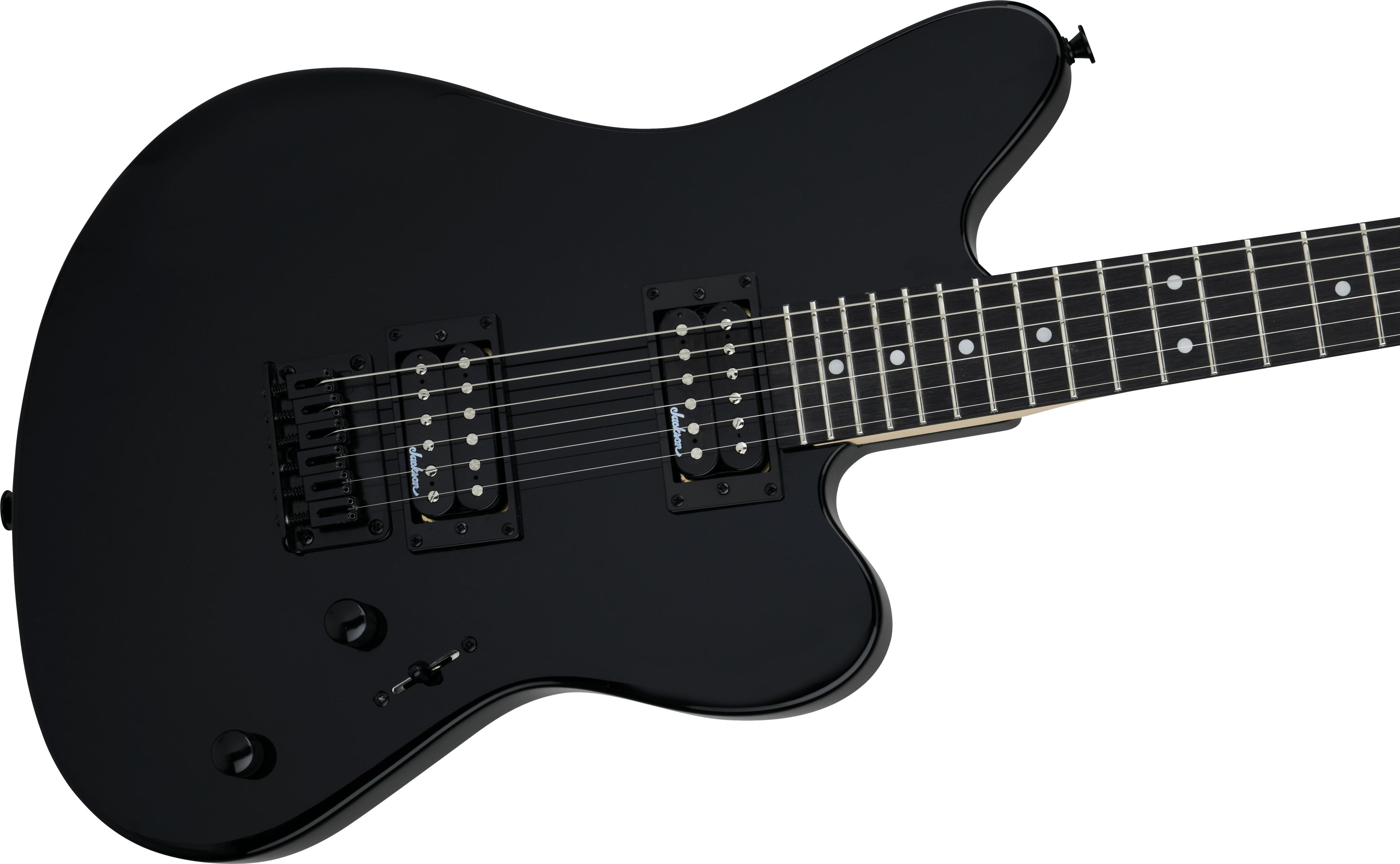 Jackson JS Series JS22 Surfcaster HT Guitar In Gloss Black - 2912821503 (4).jpg