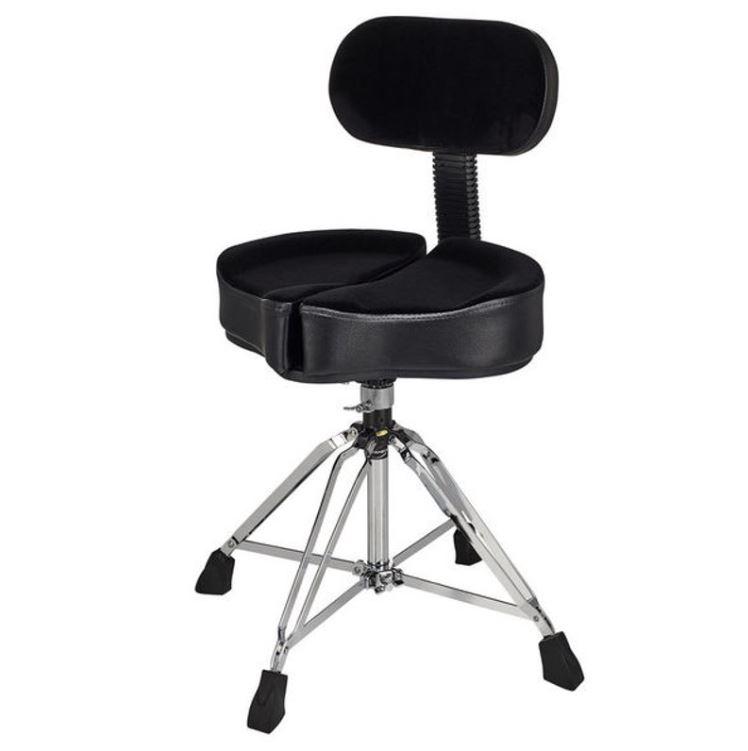 Ahead SPG-BBR4 Spinal G. Drum Stool with Back Rest - SPG-BBR4.jpg