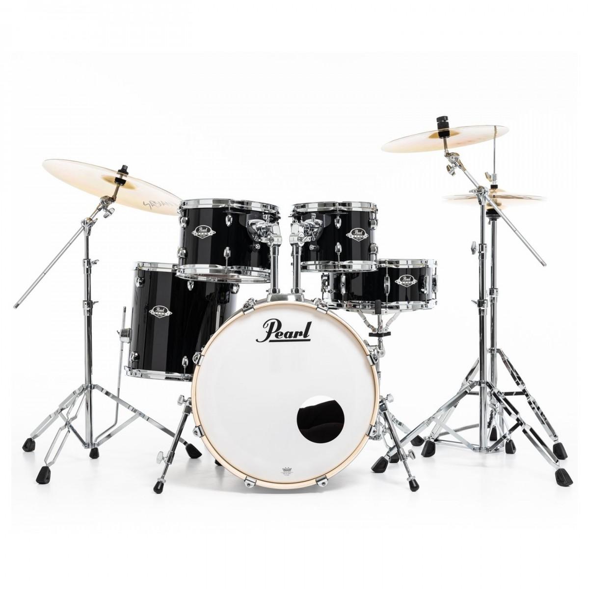 Pearl Export 20" Acoustic Drum Kit in Jet Black - EXX705NBRC31 1.jpg