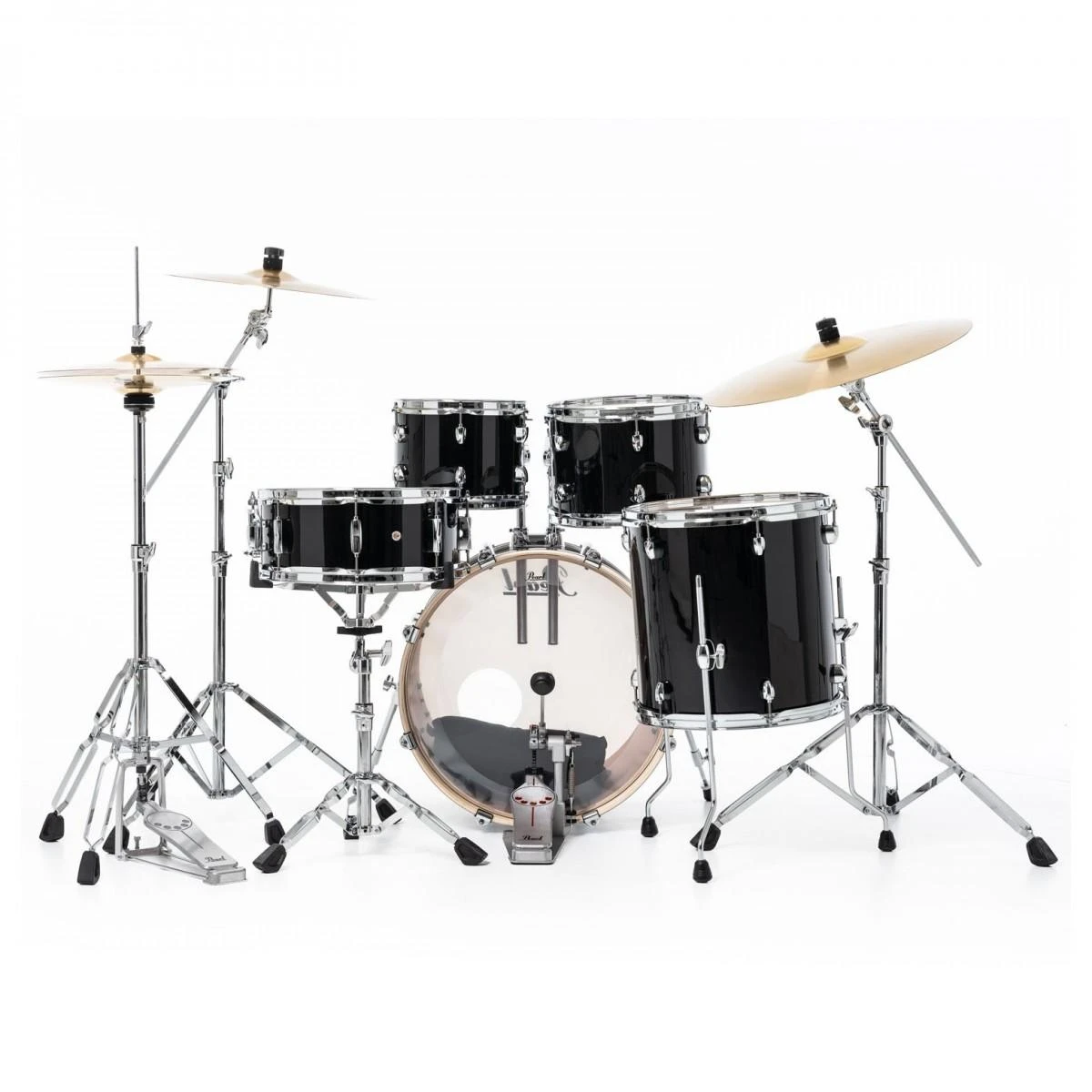 Pearl Export 20" Acoustic Drum Kit in Jet Black - EXX705NBRC31 4.jpg
