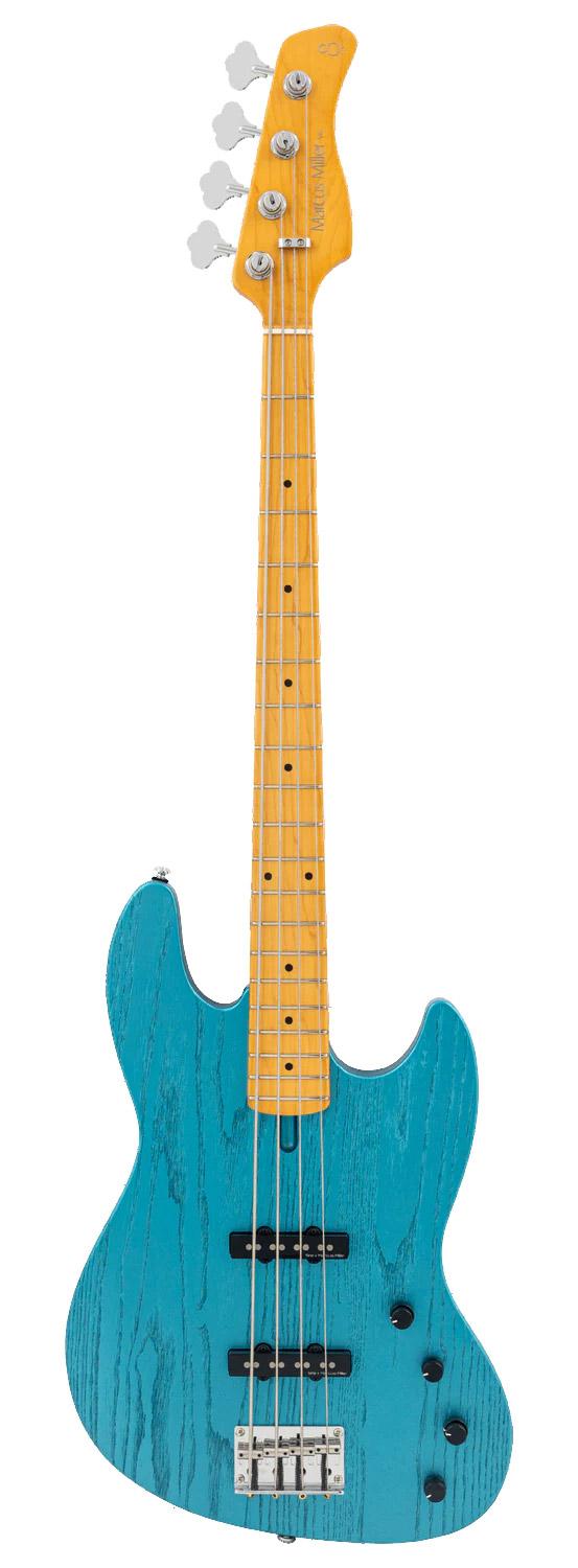 Sire Marcus Miller V6 4-String Bass Guitar in Ocean Turqoise Blue - SIREV6SA4OTB-2.jpg