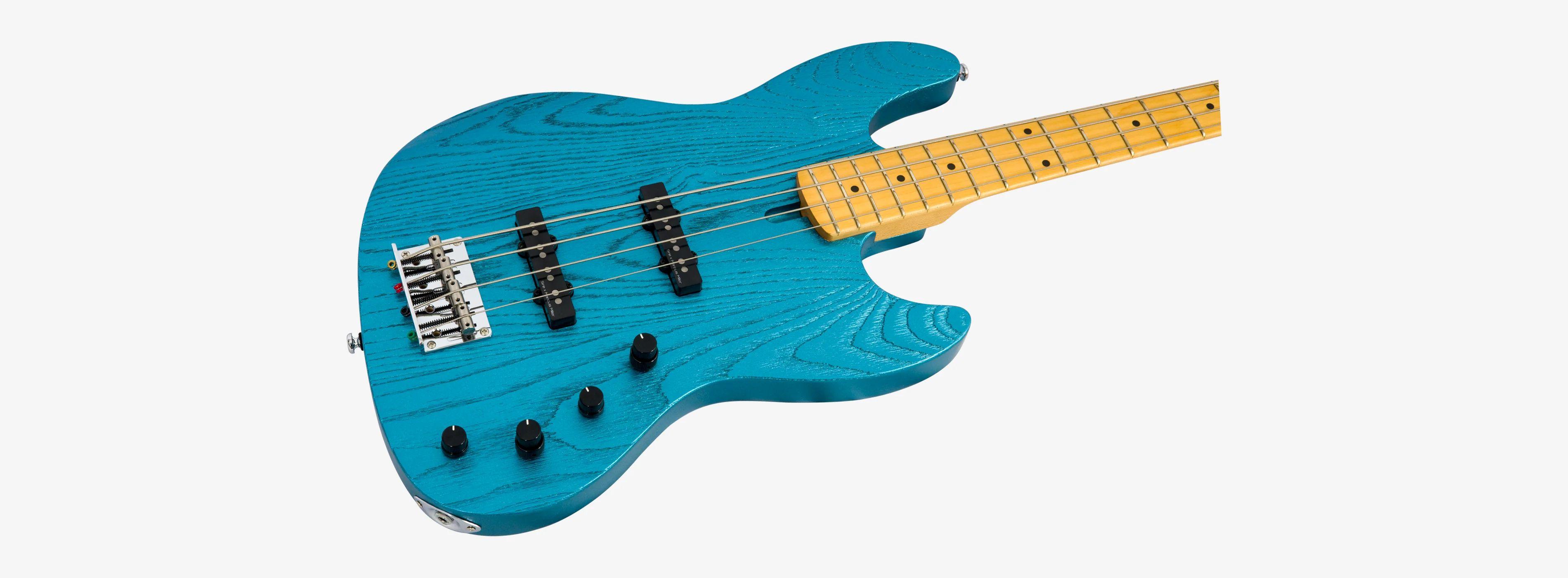 Sire Marcus Miller V6 4-String Bass Guitar in Ocean Turqoise Blue - V6_4_OTB_6_compressed.jpg