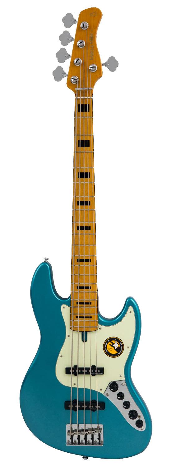 Sire Marcus Miller V7 Alder 5-String Bass Guitar 2nd Gen in Tidepool - V2UDV7A5TP-2.jpg