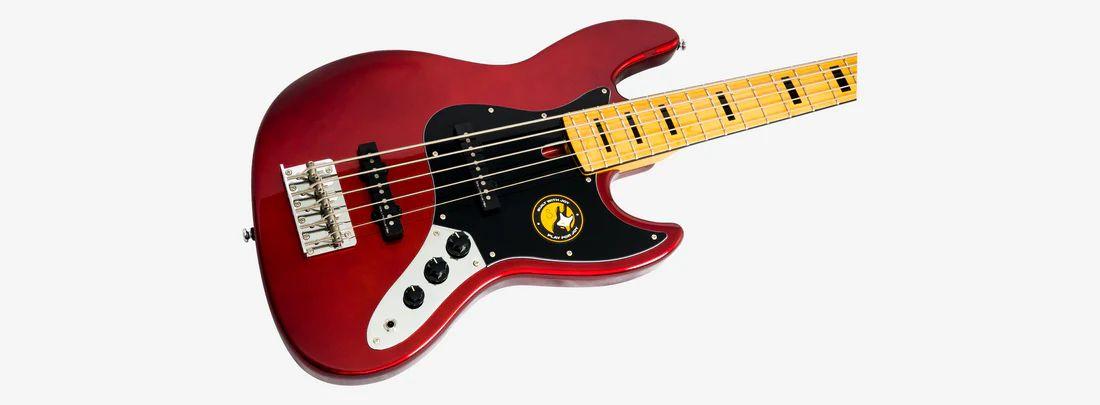 Sire Marcus Miller V5 5-String Bass Guitar in Candy Apple Red - V5_ALDER_5_CAR_6_compressed.jpg