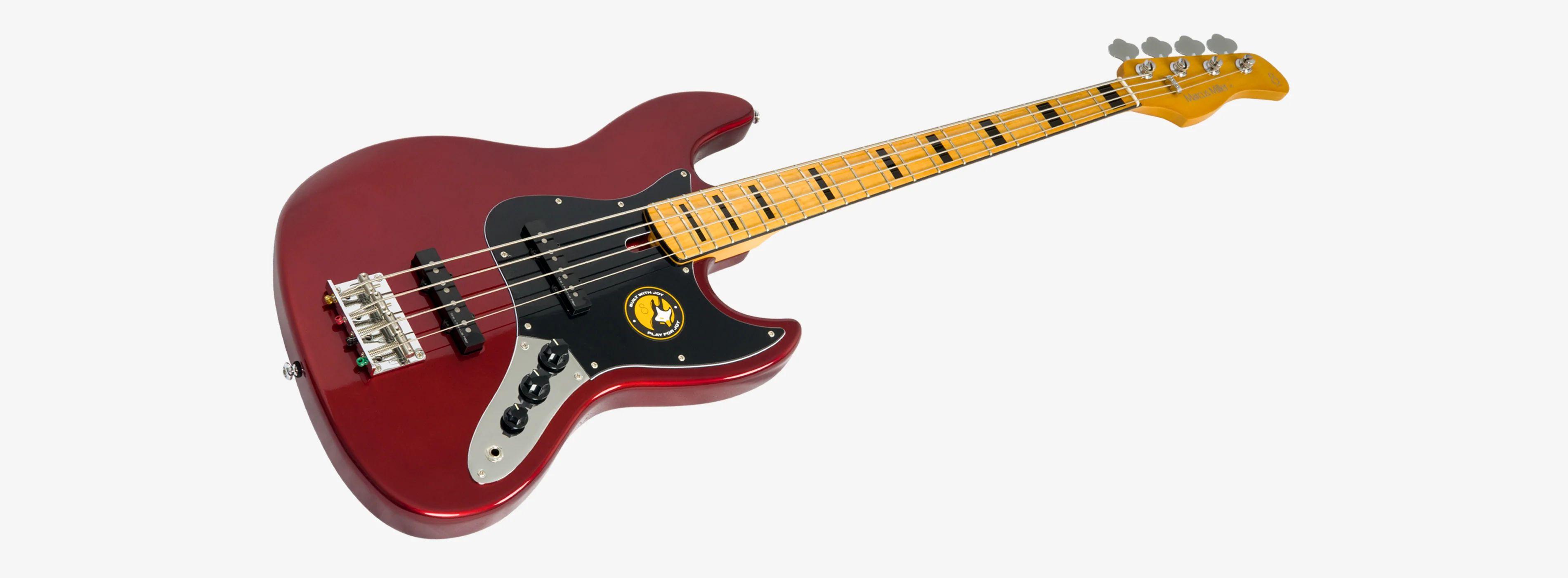 Sire Marcus Miller V5 4-String Bass Guitar in Candy Apple Red - V5_ALDER_4_CAR_3_compressed.jpg