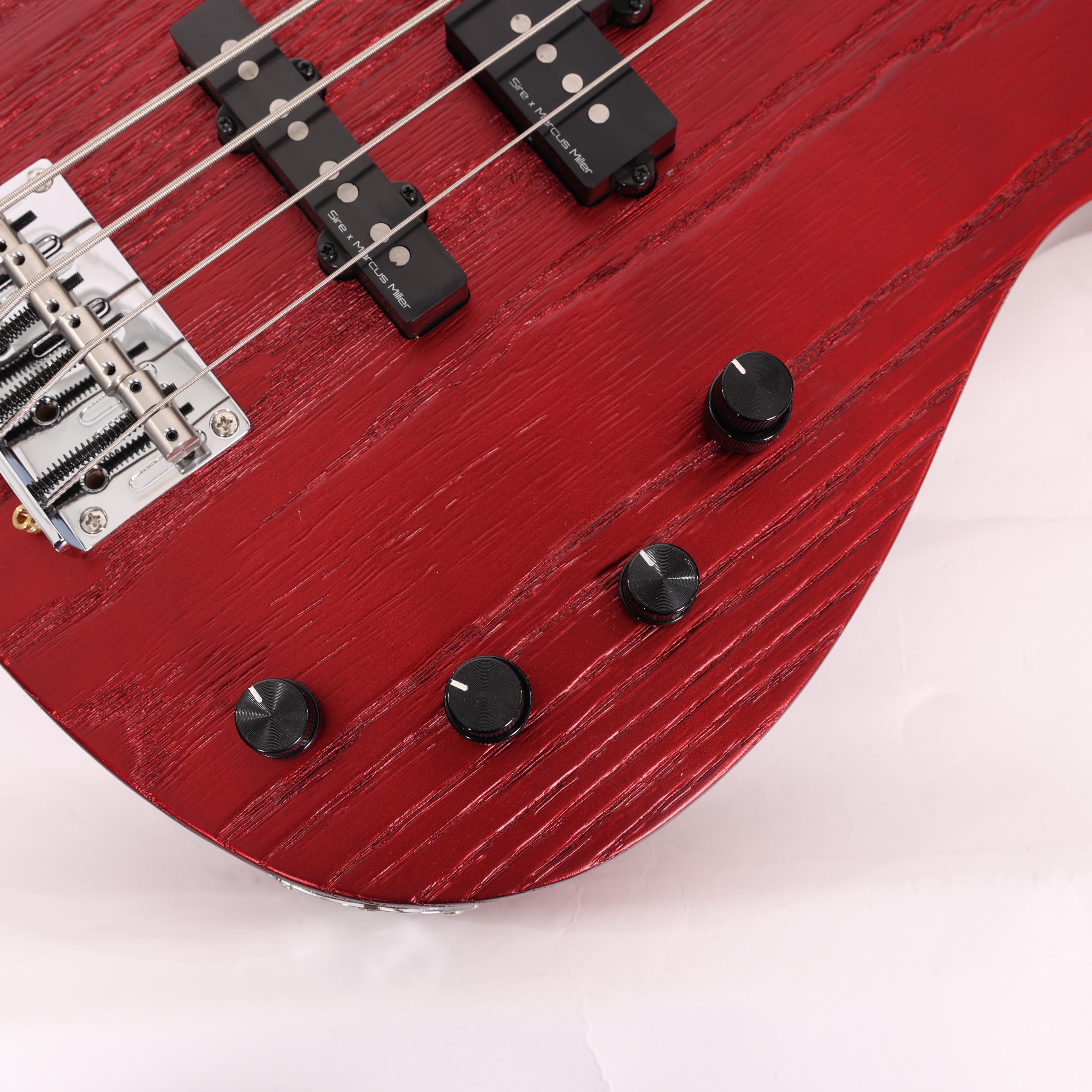 Sire Marcus Miller P6 4-String Bass Guitar in Candy Apple Red - P6 4 CAR (8).jpg