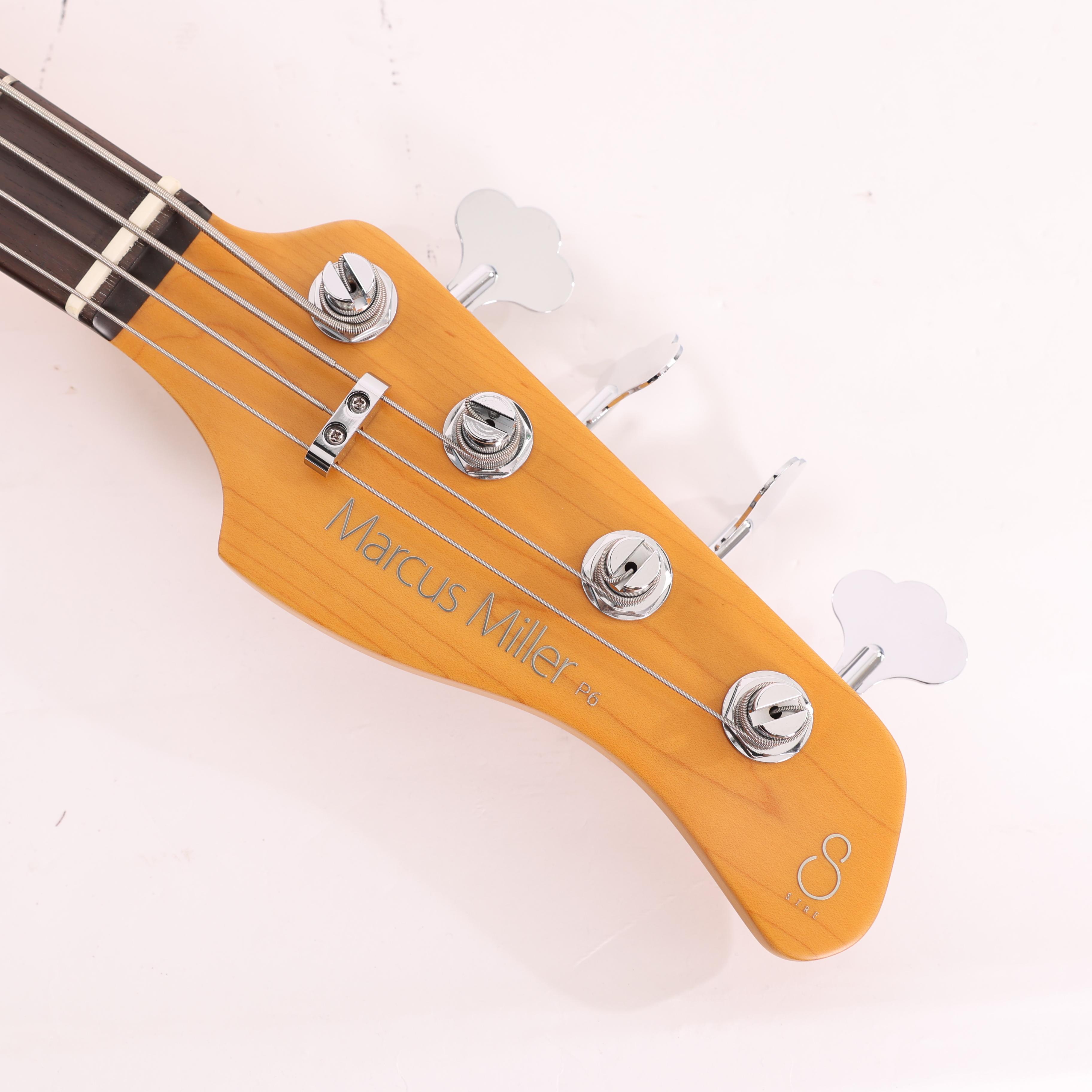 Sire Marcus Miller P6 4-String Bass Guitar in Candy Apple Red - P6 4 CAR (12).jpg