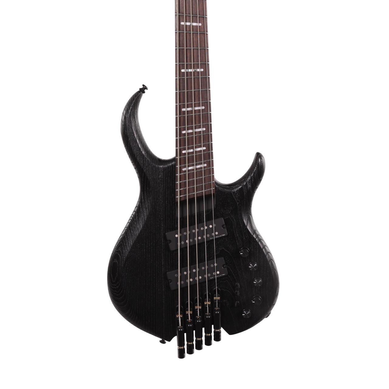 Sire Marcus Miller M6 Headless 5-String Bass Guitar in Black Satin - M6.5 BKS (2)-Hero.jpg