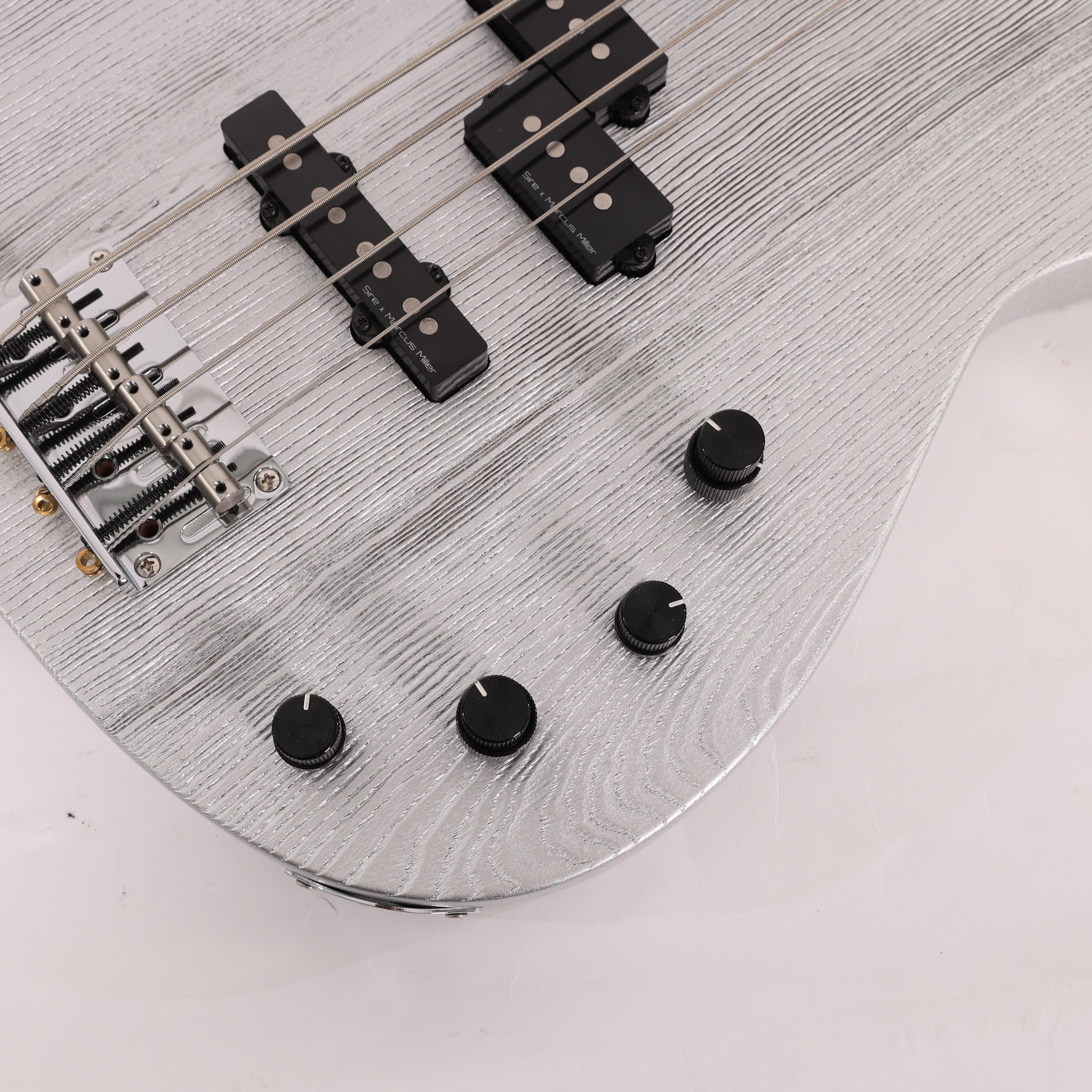 Sire Marcus Miller P6 4-String Bass Guitar in Inca Silver - P6.4 INCA SILVER (8).jpg