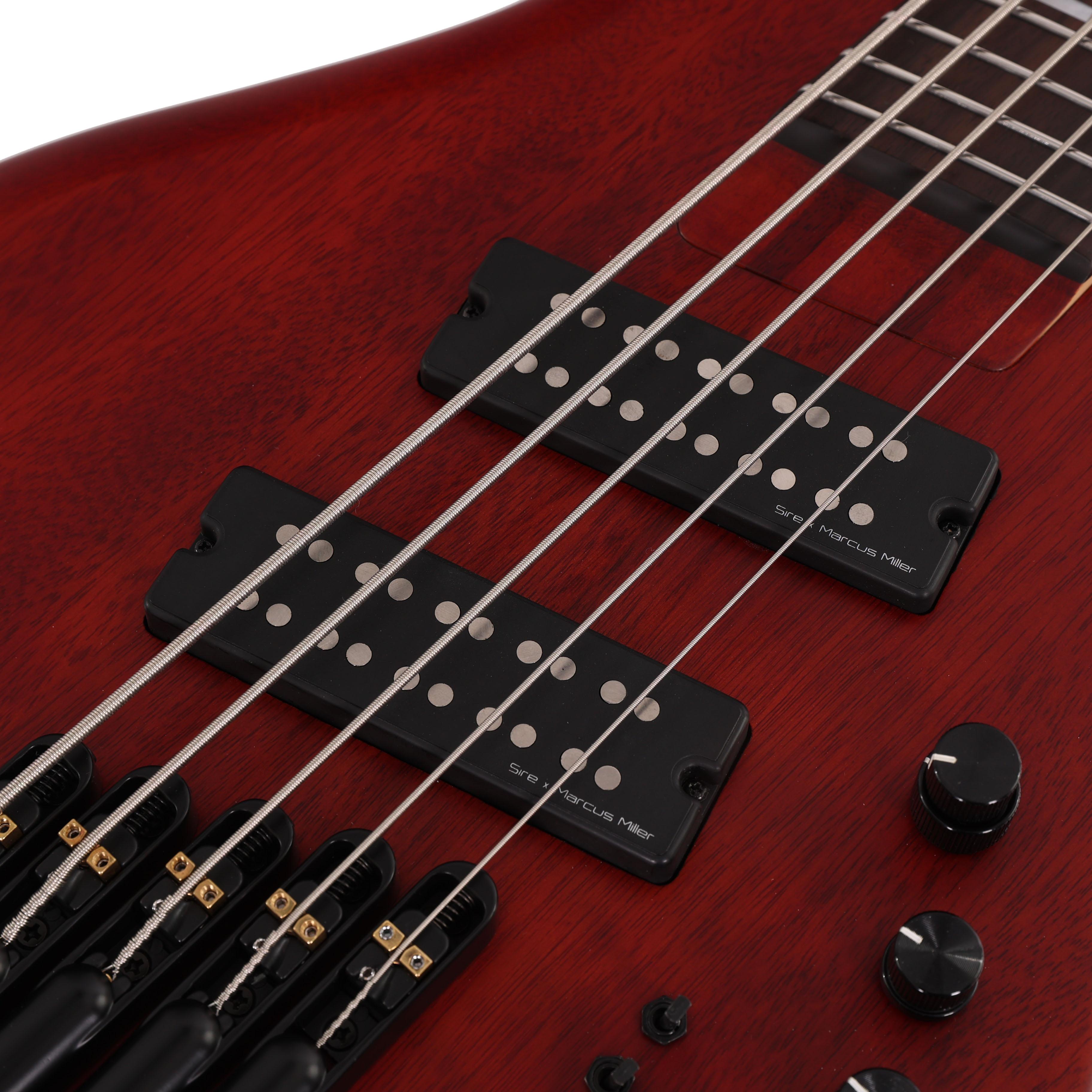 Sire Marcus Miller M6 Headless 5-String Bass Guitar in Mahogany Satin - M6 5 MA (5).jpg