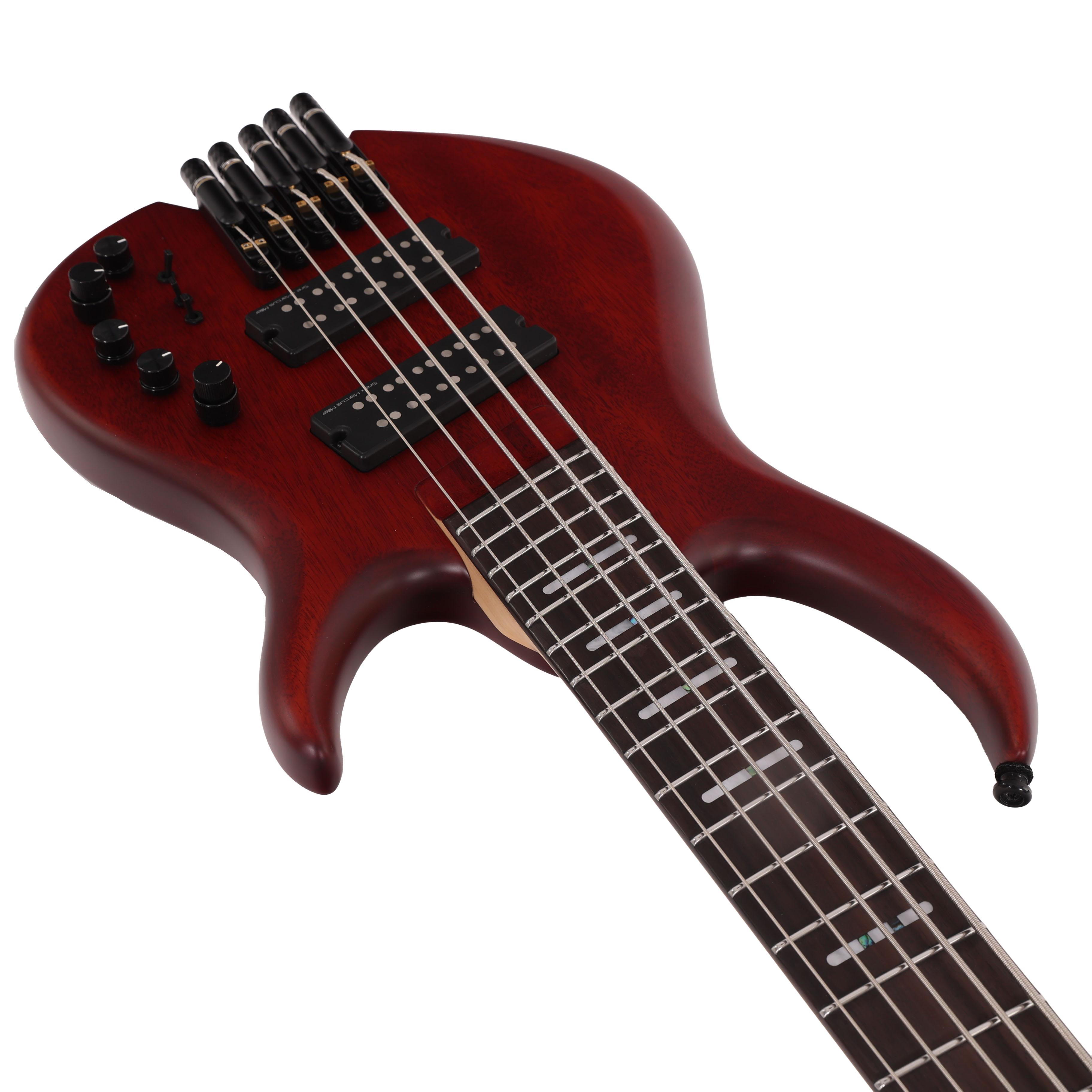 Sire Marcus Miller M6 Headless 5-String Bass Guitar in Mahogany Satin - M6 5 MA (7).jpg