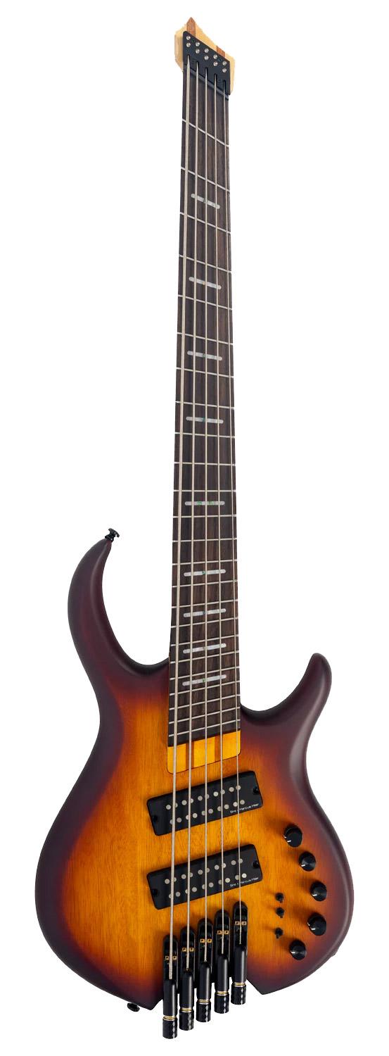 Sire Marcus Miller M6 Headless 5-String Bass Guitar in Tobacco Sunburst Satin - SIREM6SA5TSS-2.jpg
