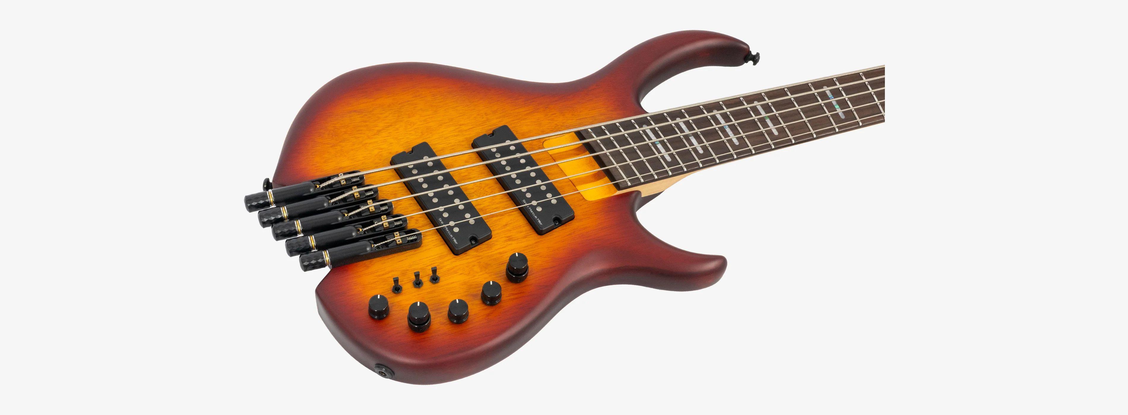 Sire Marcus Miller M6 Headless 5-String Bass Guitar in Tobacco Sunburst Satin - M6_HEADLESS_5_TS_SATIN_6_compressed.jpg
