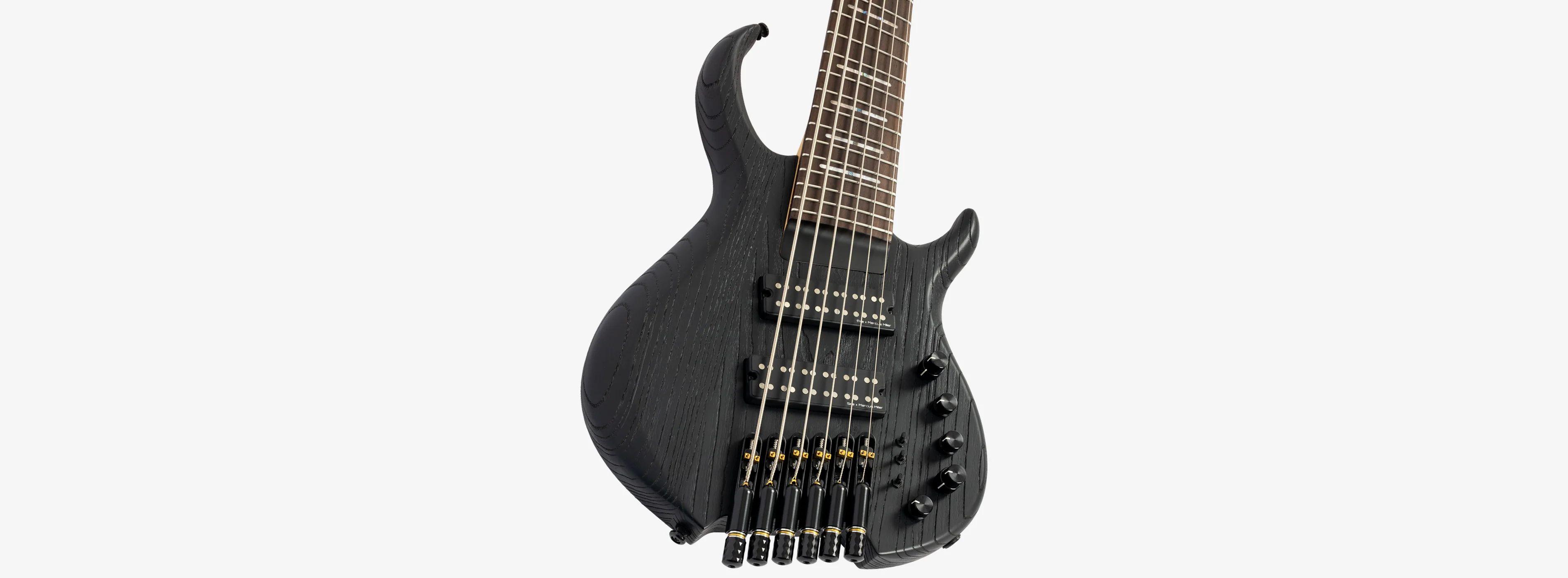 Sire Marcus Miller M6 Headless 6-String Bass Guitar in Black Satin - M6_HEADLESS_6_BKS_5_compressed.jpg