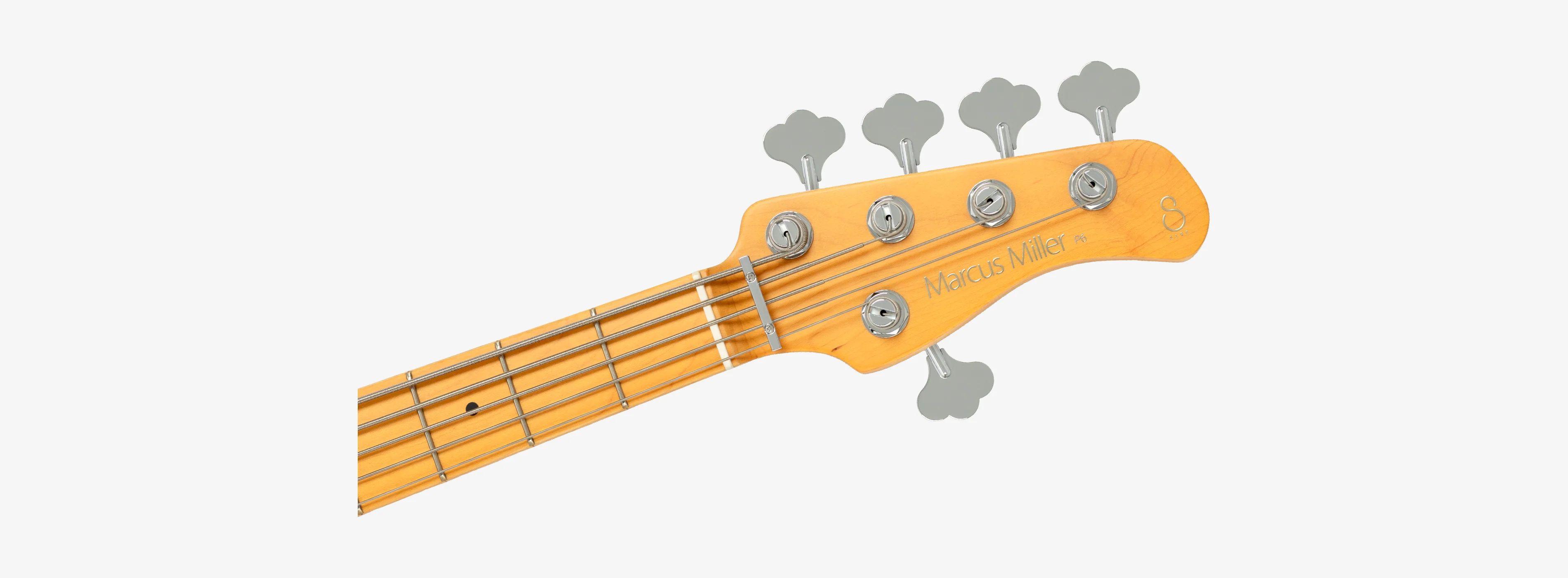 Sire Marcus Miller P6 5-String Bass Guitar in Black - P6_5_BK_7_compressed.jpg