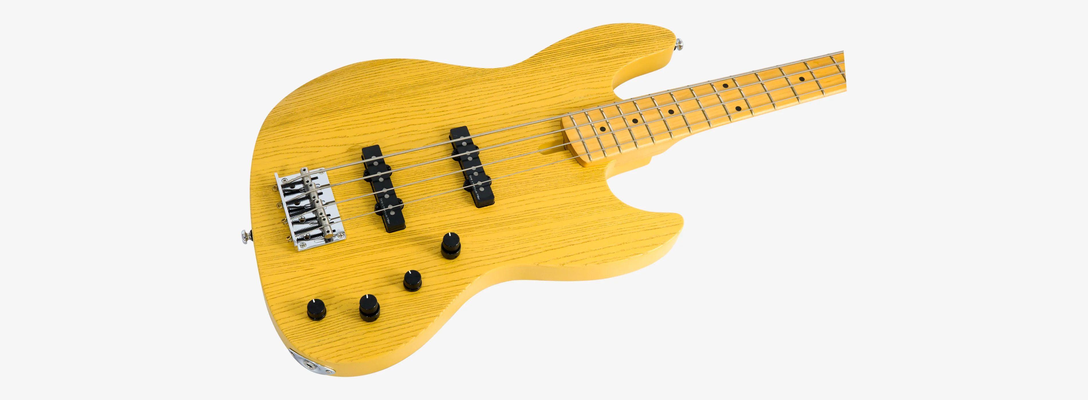Sire Marcus Miller V6 4-String Bass Guitar in Butterscotch - V6_4_BUTTERSCOTCH_6_compressed.jpg