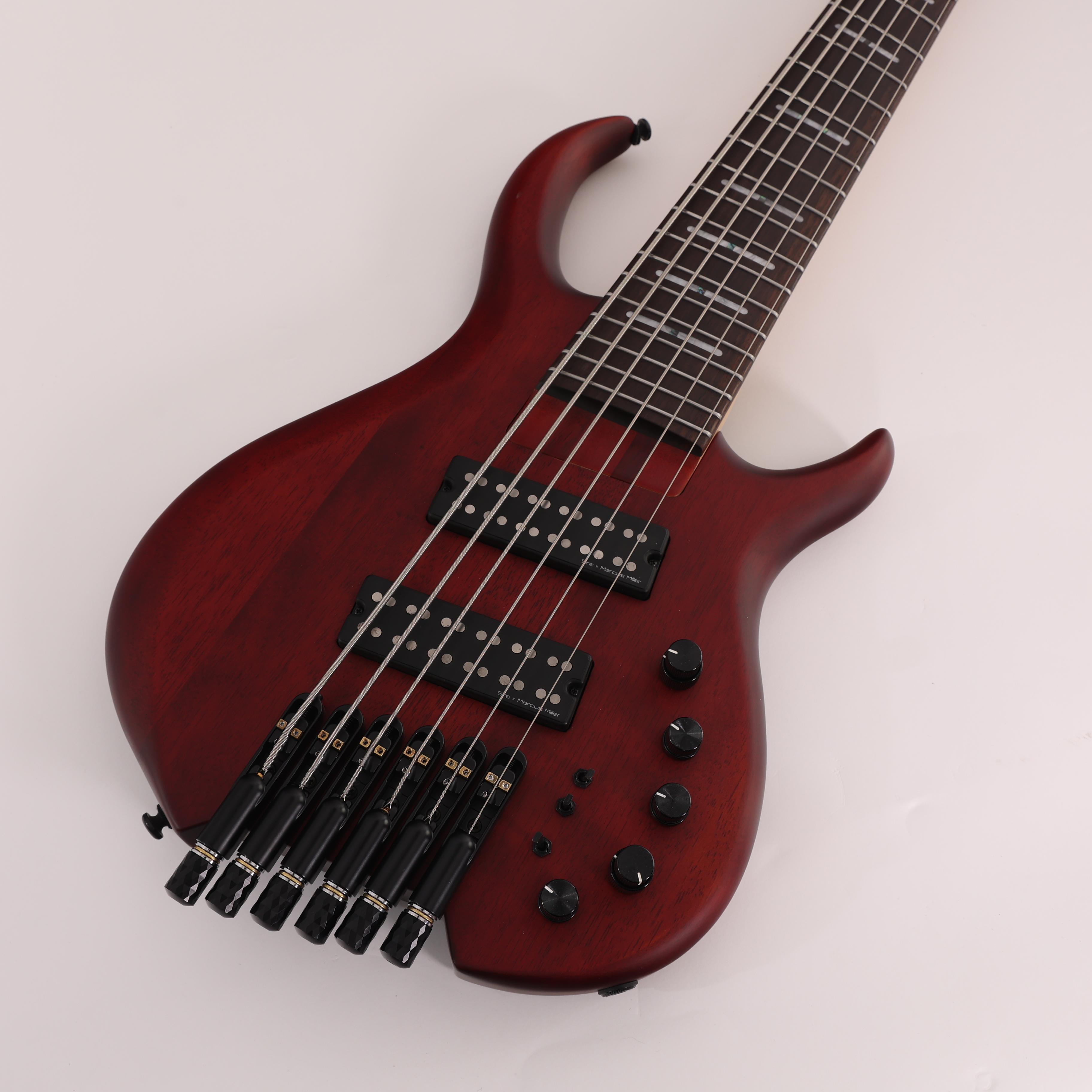 Sire Marcus Miller M6 Headless 6-String Bass Guitar in Mahogany Satin - M6.6 MA (5).jpg