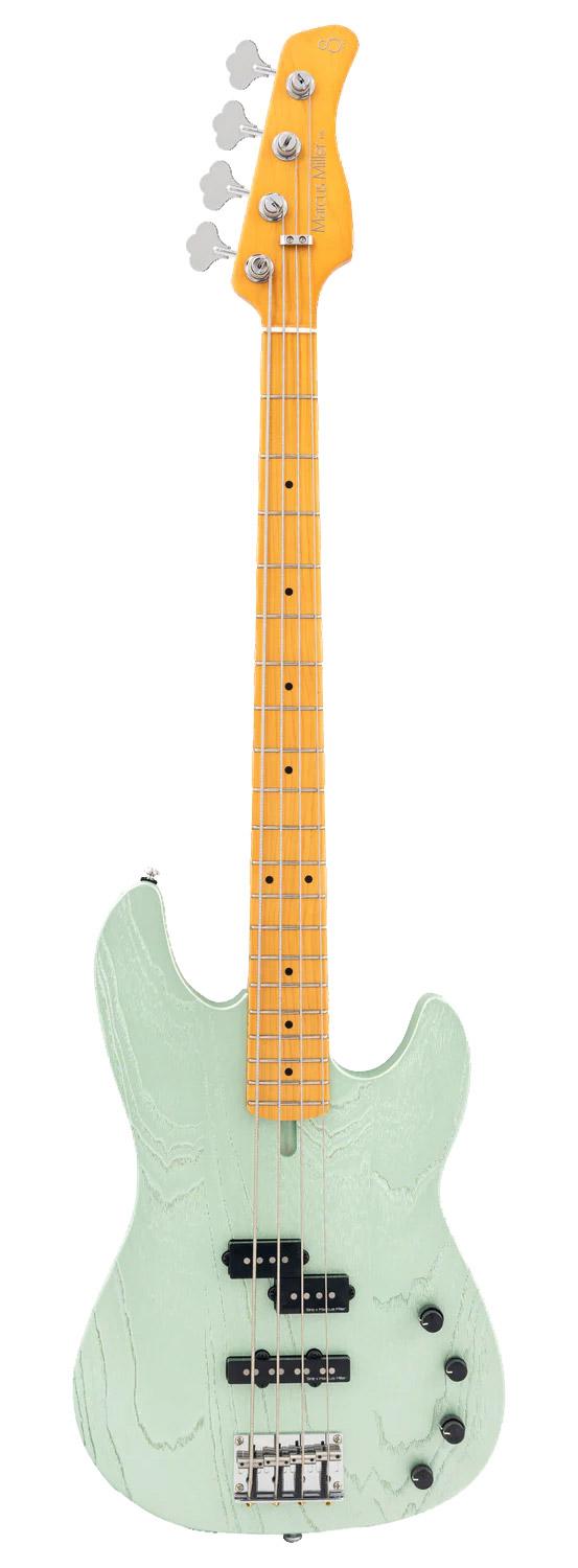 Sire Marcus Miller P6 4-String Bass Guitar in Surf Green Metallic - SIREP6SA4SGM-2.jpg