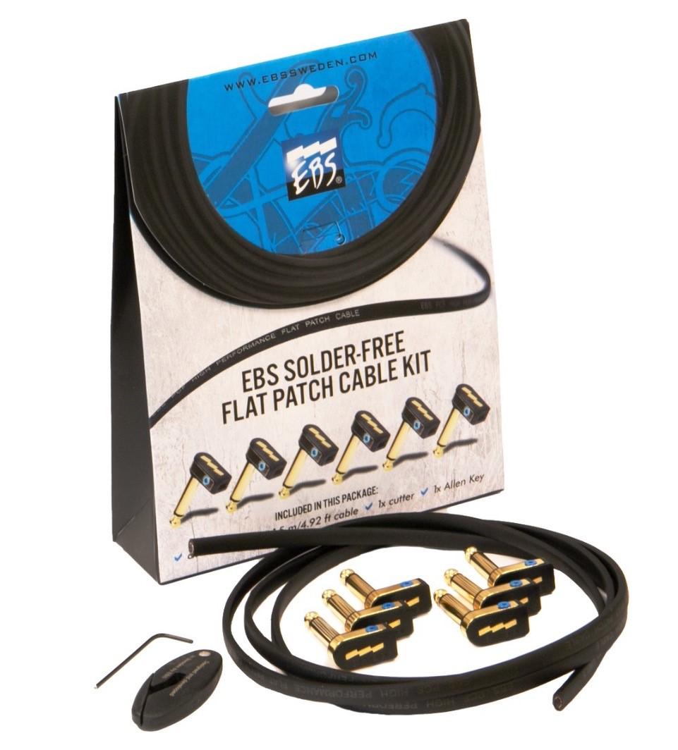 EBS SFC-K6 Solder-free Flat 1.5m Patch Cable Kit - cable kit.jpg