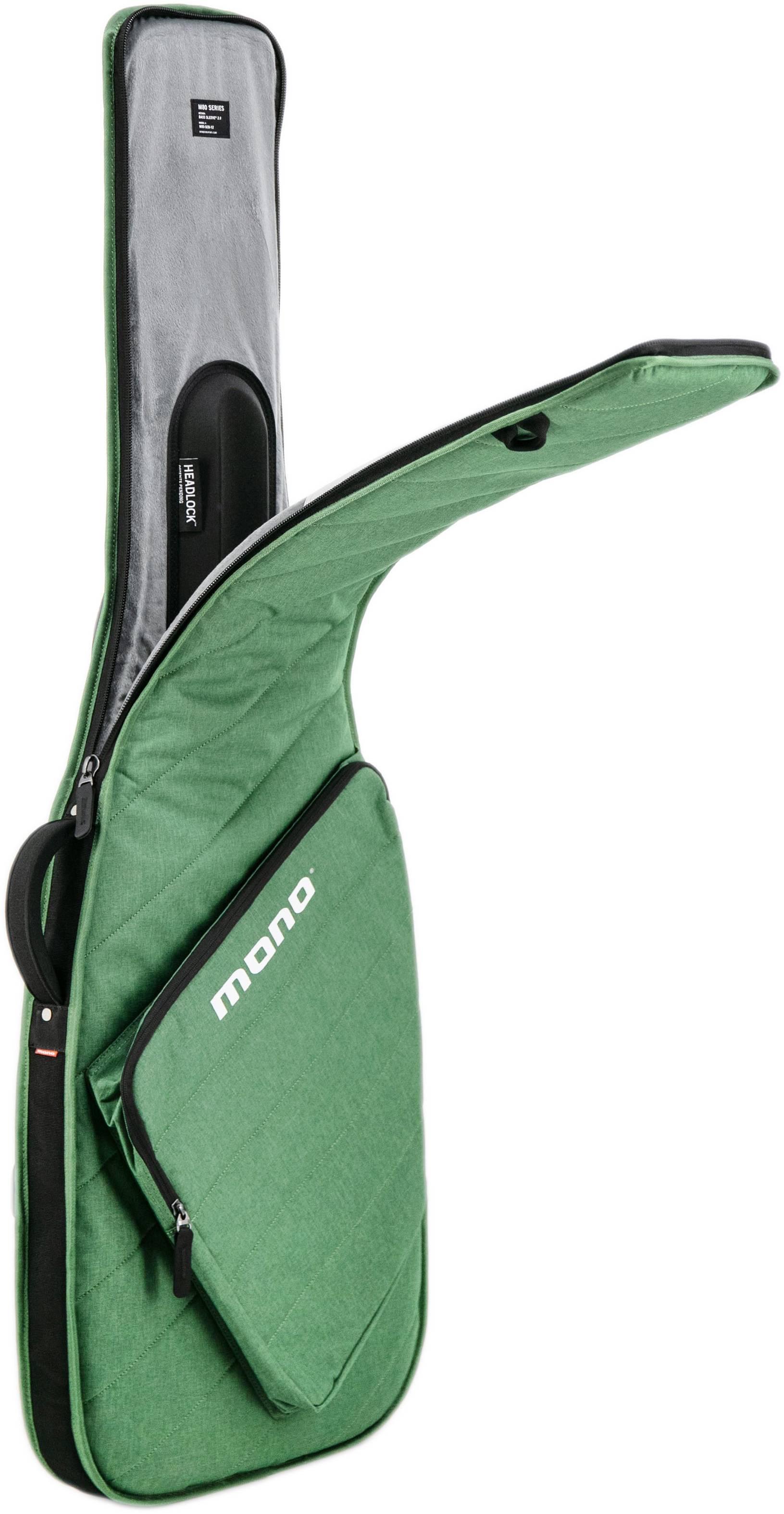 MONO M80 Electric Bass Sleeve v2 in Green - M80-SEB-V2-AZG_05 v3.jpg