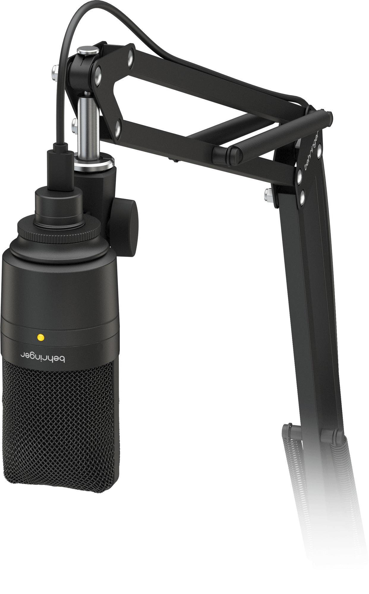Behringer D3 PODCAST BUNDLE - Professional USB Podcast Microphone with Boom Arm & Pop Filter - 0507-AAB86-001 (4).jpg