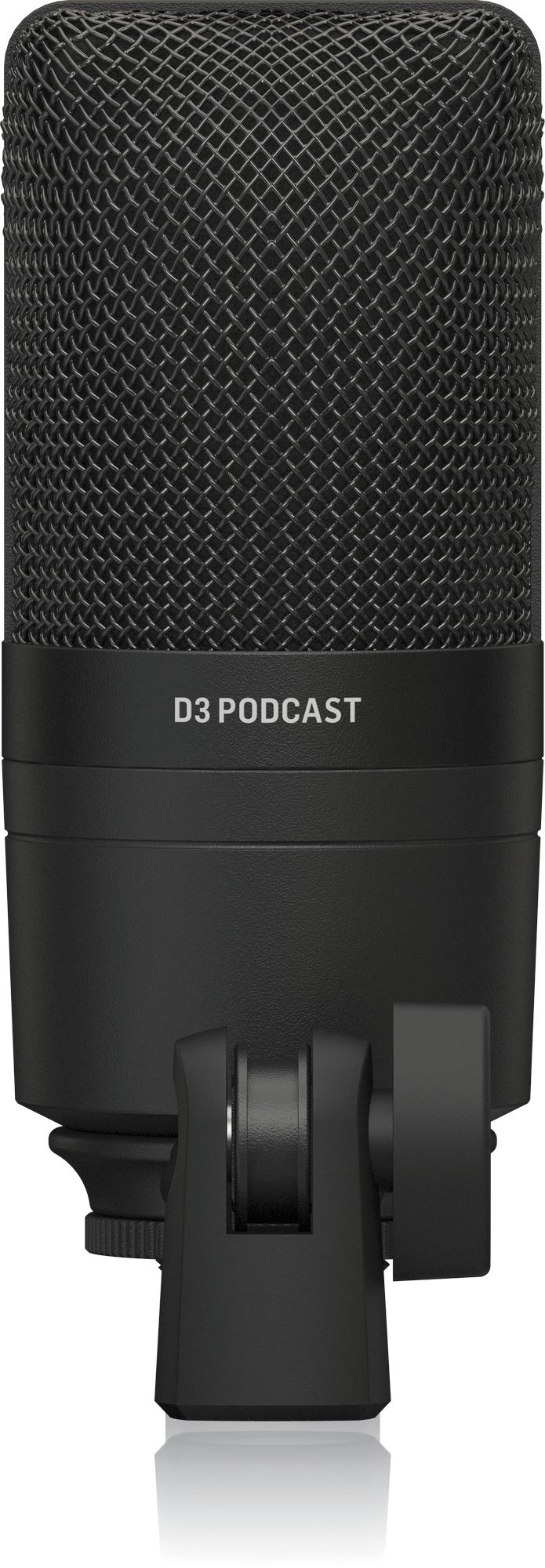 Behringer D3 PODCAST BUNDLE - Professional USB Podcast Microphone with Boom Arm & Pop Filter - 0507-AAB86-001 (2).jpg